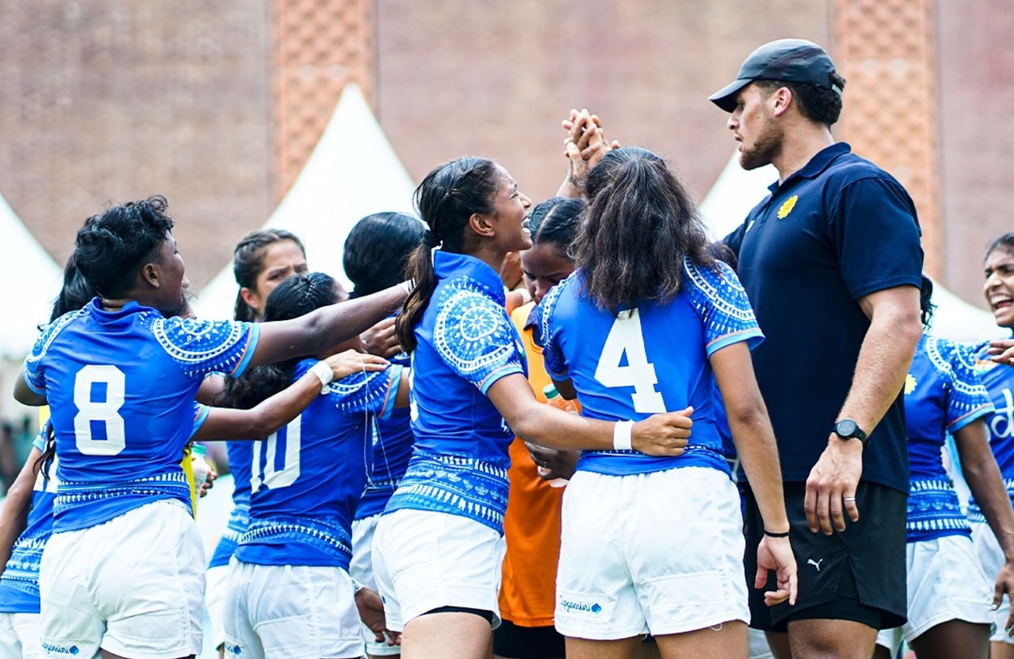 Indian U20 women’s rugby team