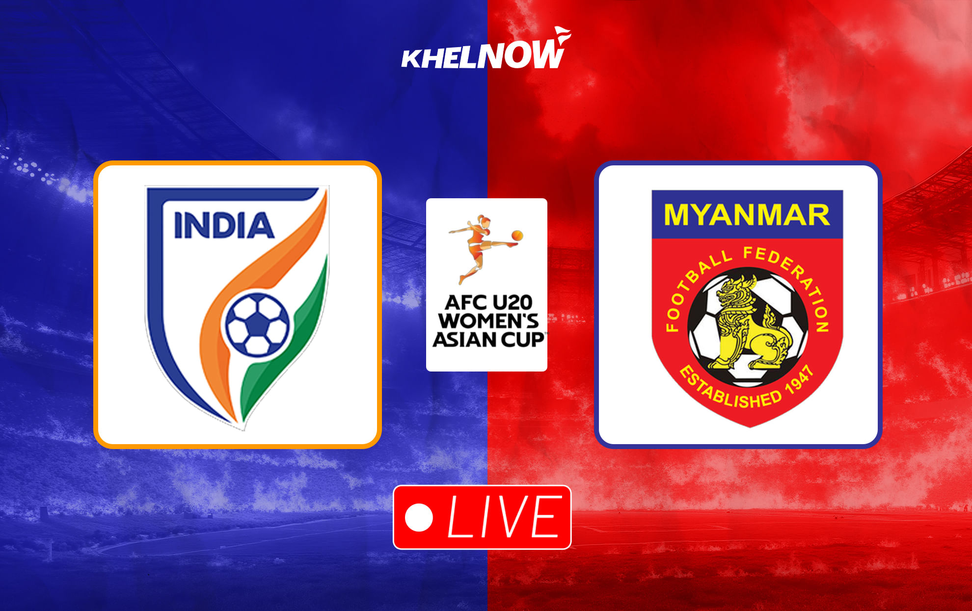 India vs Myanmar Live: Follow AFC U20 Women's Asian Cup Qualifiers Live Updates