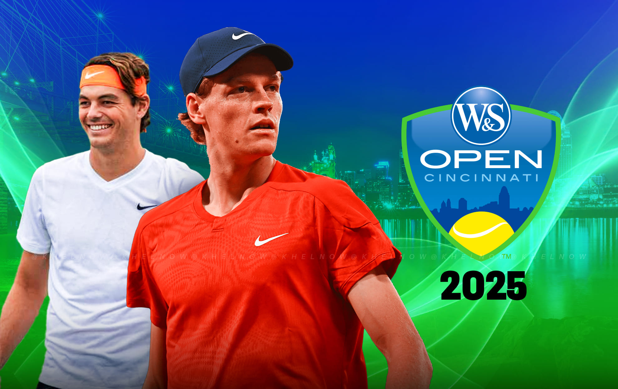 Jannik Sinner, Taylor Frtiz cincinnati Open 2025