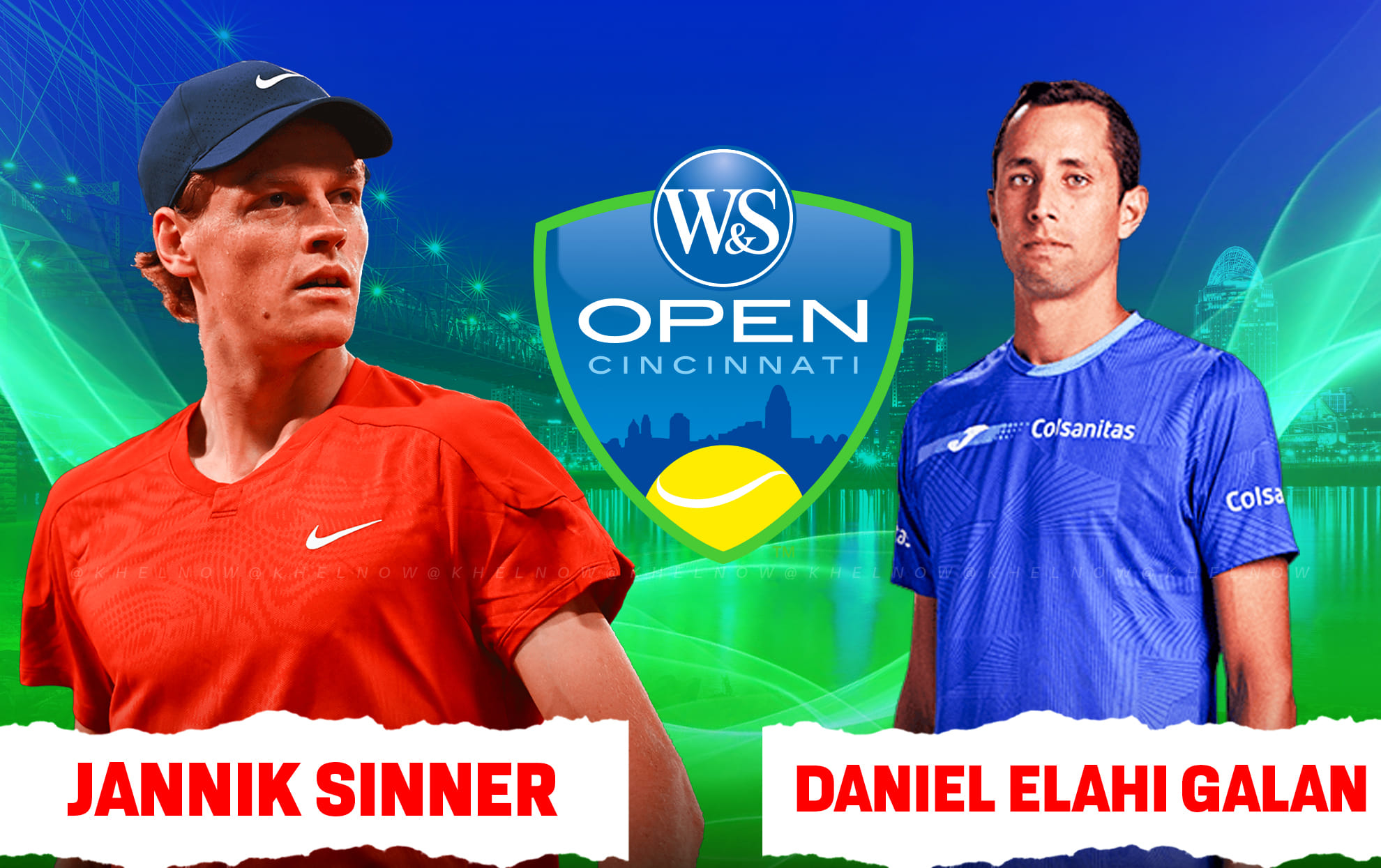 Jannik Sinner vs Daniel Elahi Galan prediction, betting tips & odds, head-to-head, preview: Cincinnati Open 2025