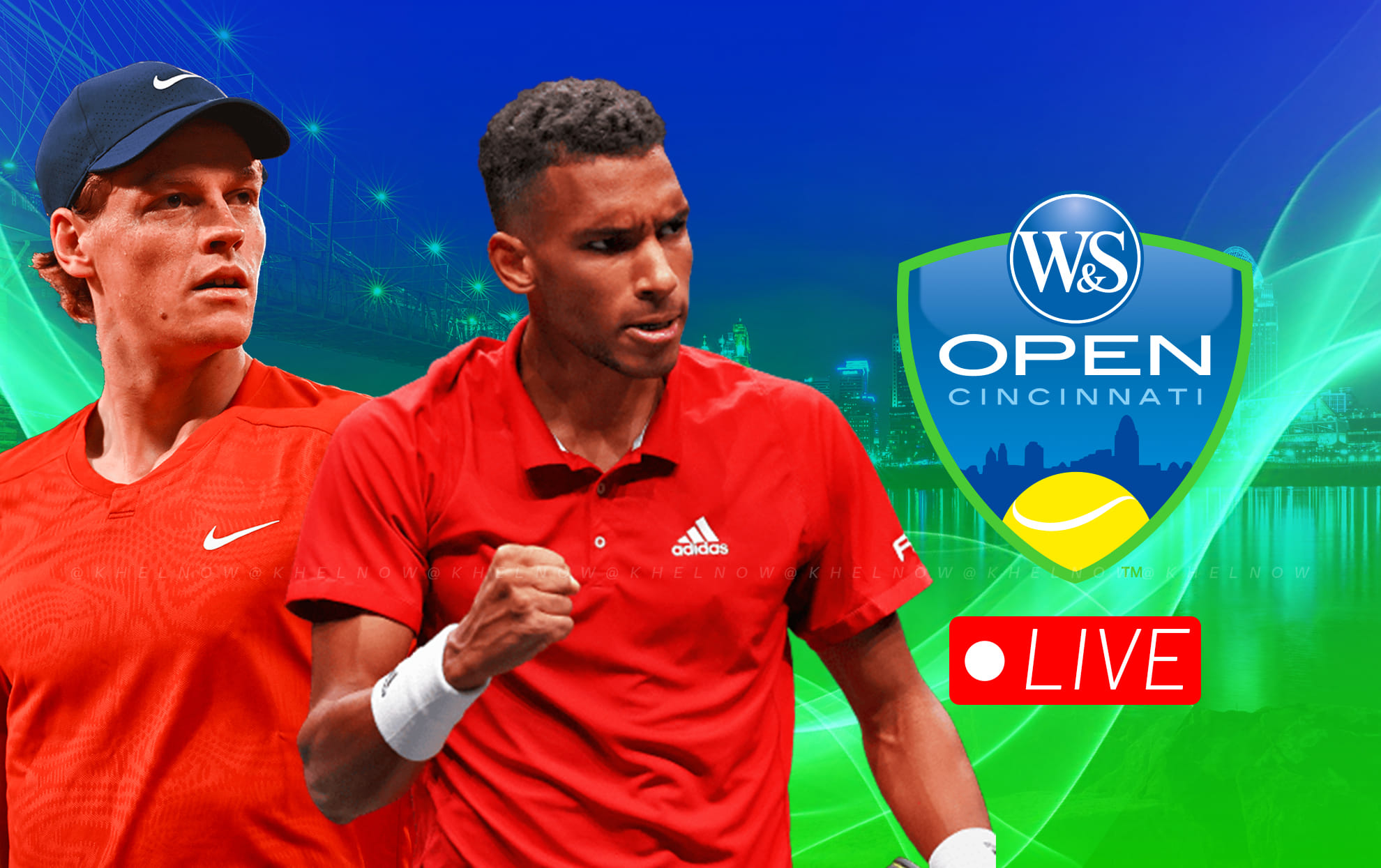 Where & how to watch Jannik Sinner vs Felix Auger-Aliassime; Cincinnati Open 2025 quarter-final clash