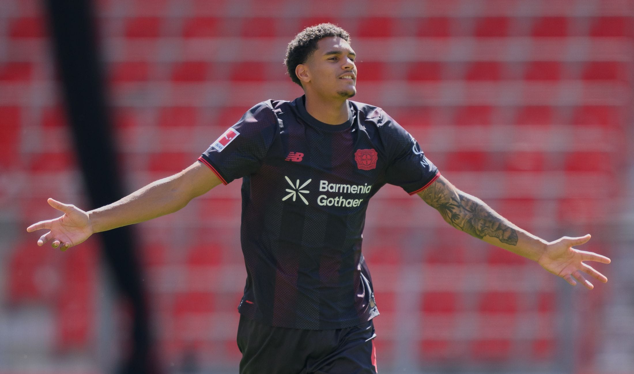 Jarell Quansah of Bayer Leverkusen Bundesliga