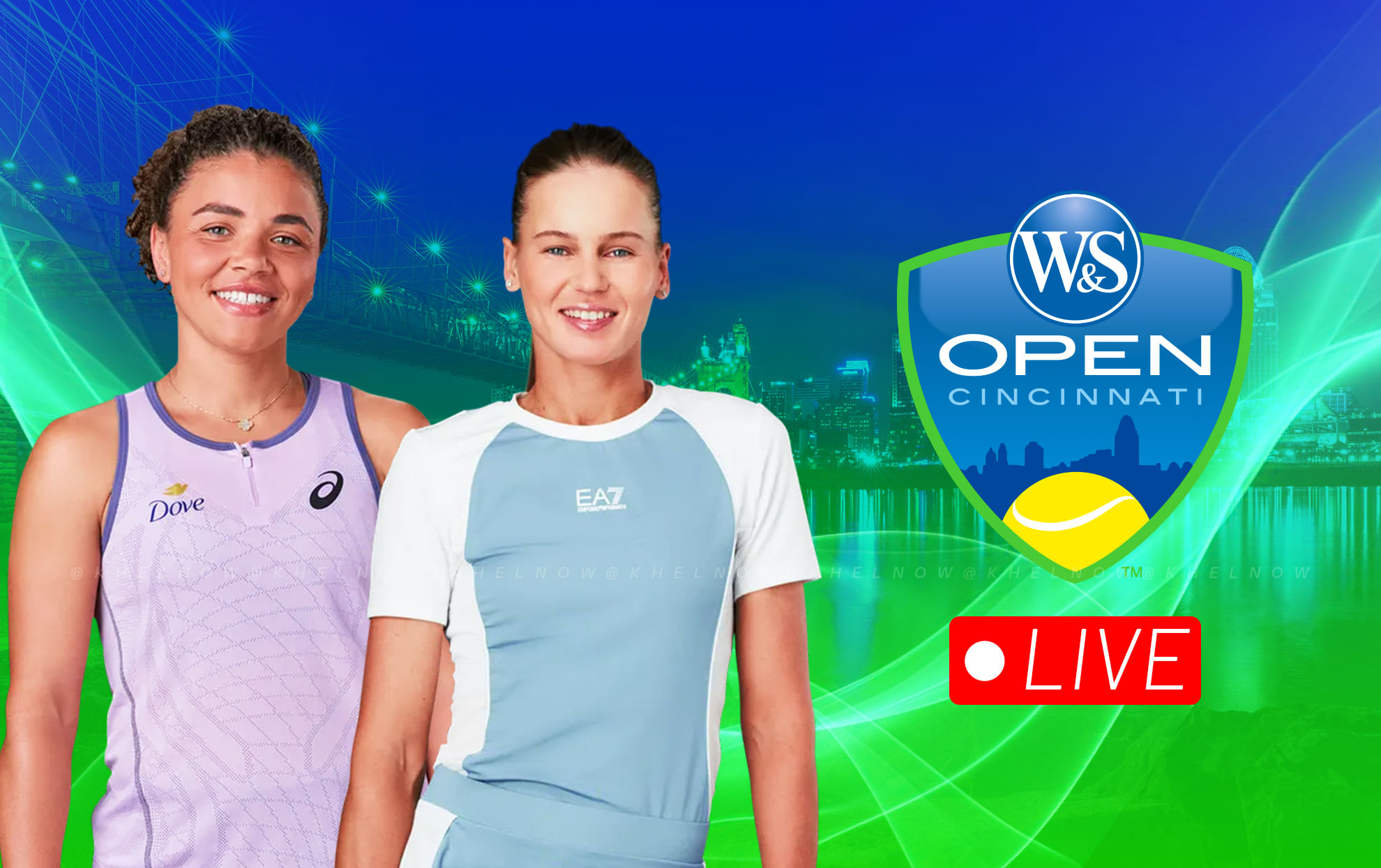 Where & how to watch Jasmine Paolini vs Veronika Kudermetova; Cincinnati Open 2025 semi-final clash