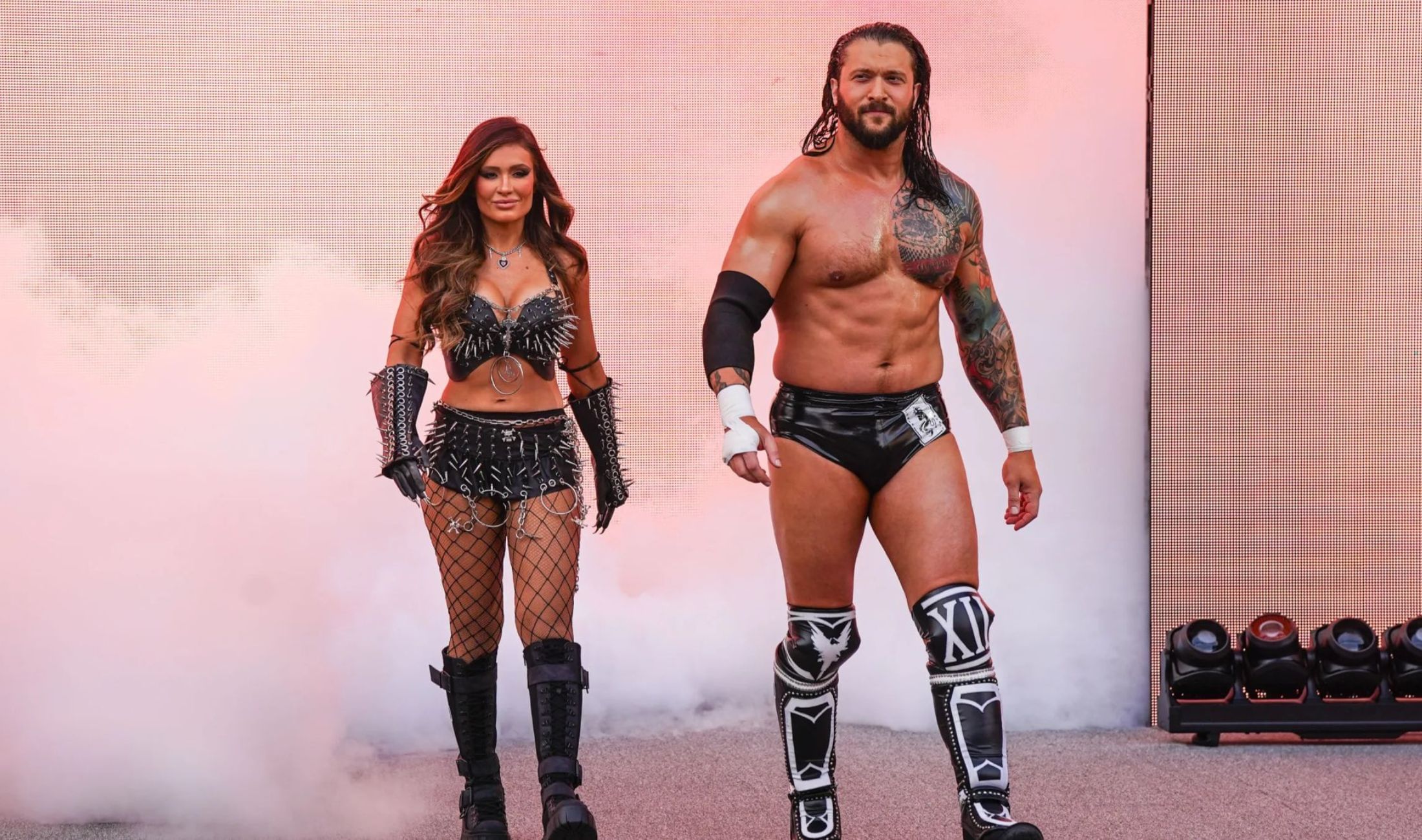 Karrion Kross Scarlett Bordeaux WWE