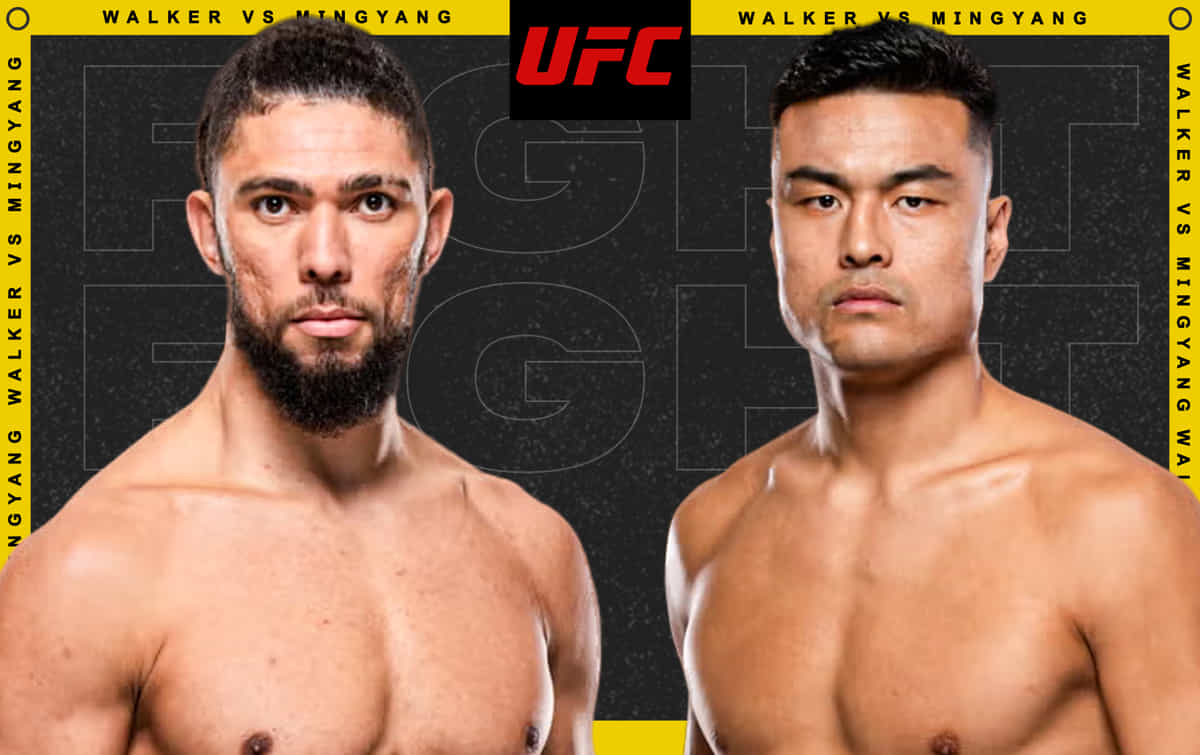 UFC Fight Night 257 Walker vs Mingyang