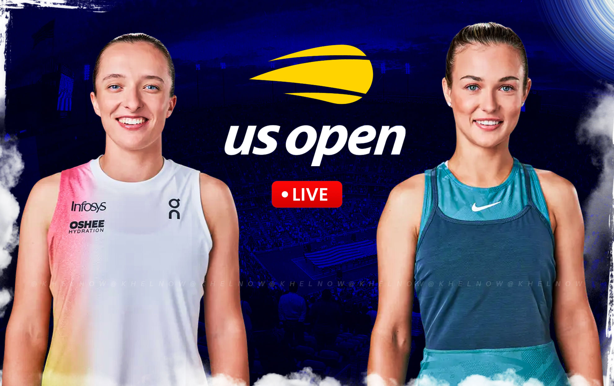 Iga Swiatek vs Anna Kalinskaya US Open 2025