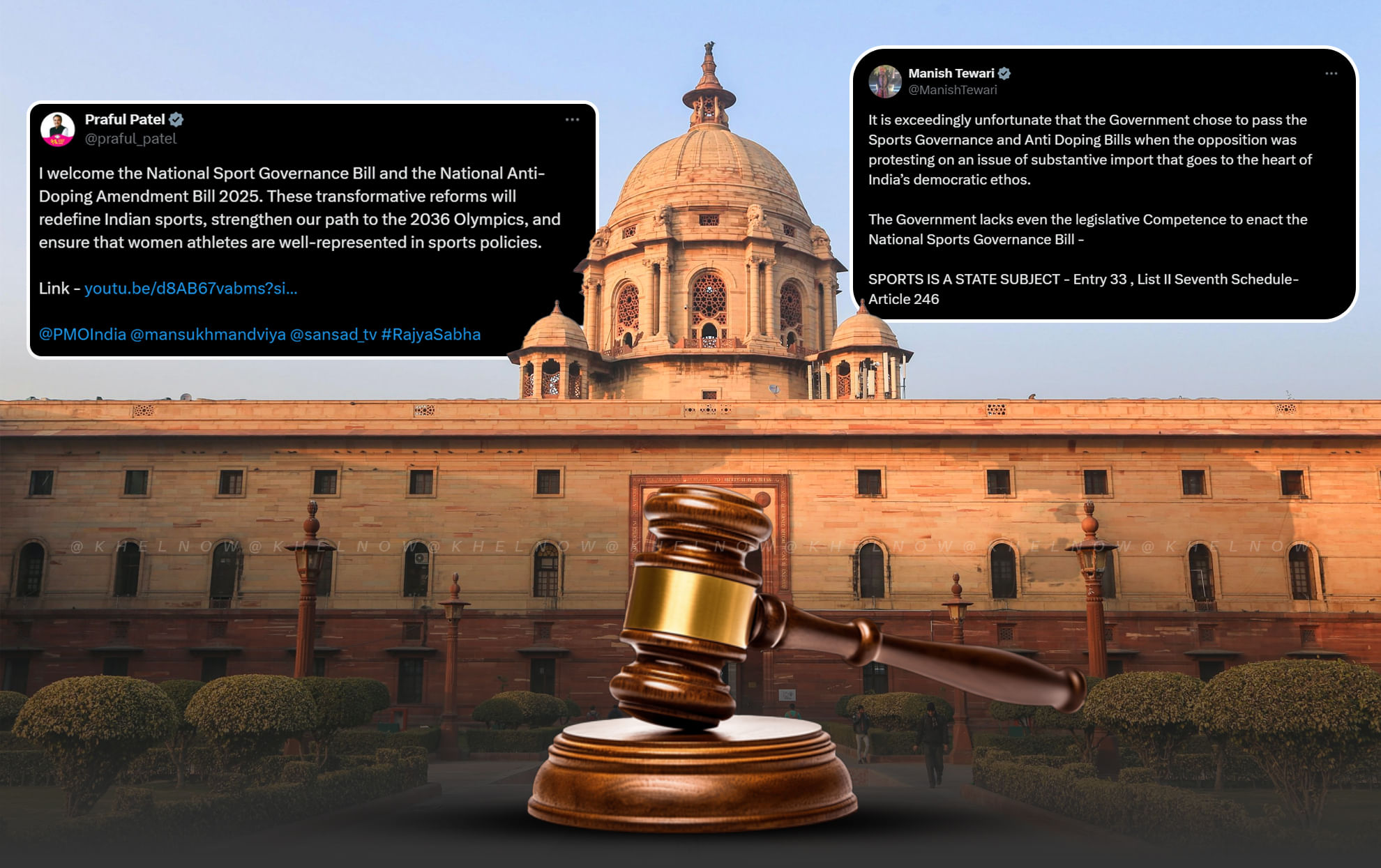 Good or Bad? Players, politicians, fans debate on National Sports Governance Bill after Parliament clears it