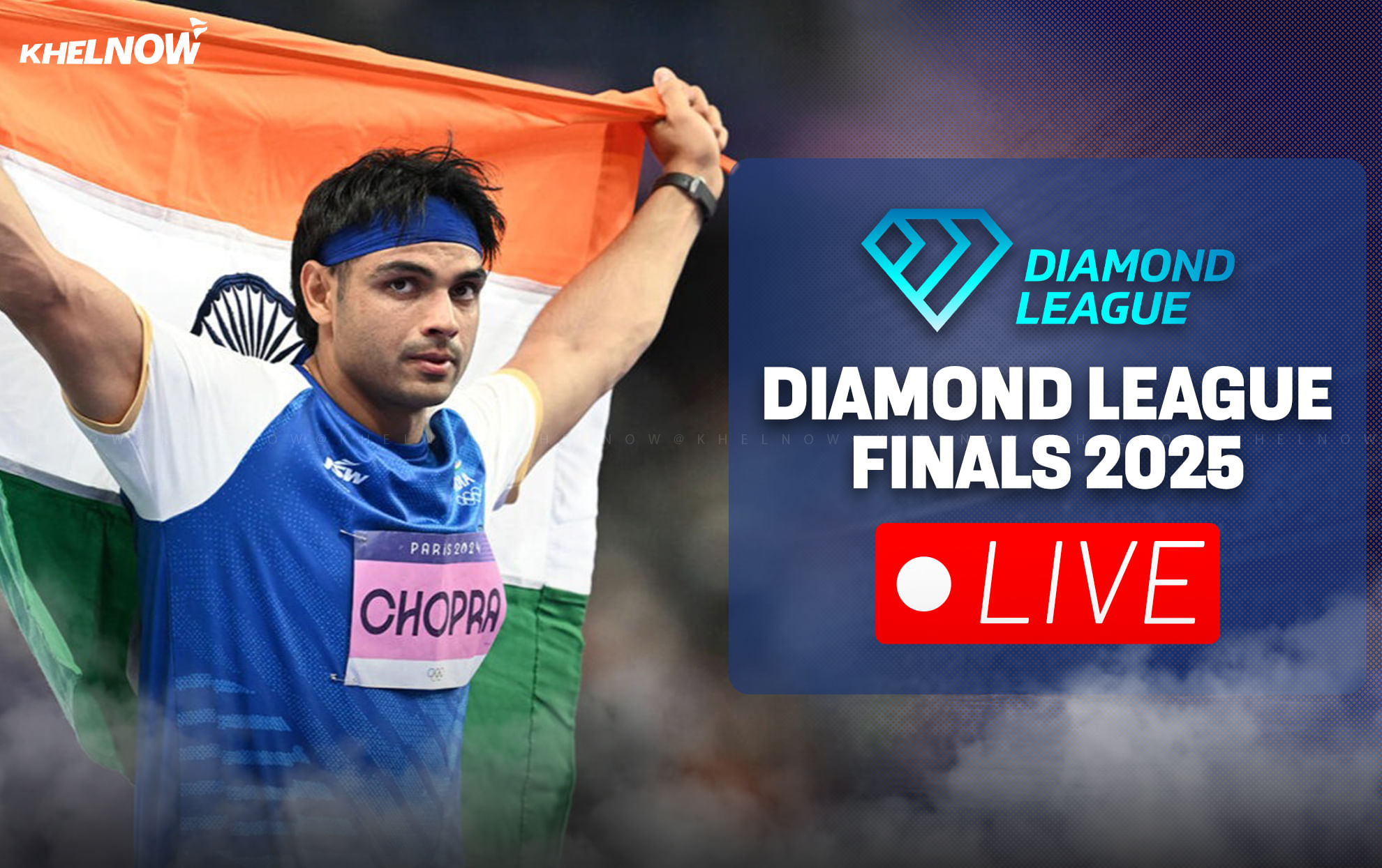 Neeraj Chopra at Diamond League Final 2025: Preview, opponents, event timings, live streaming details