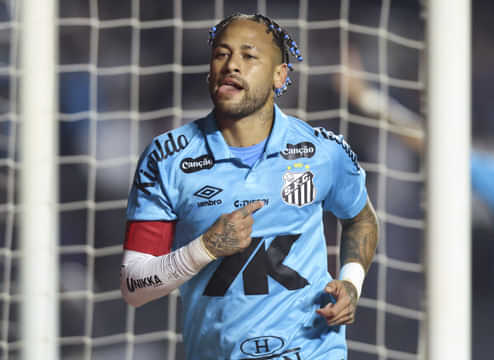 Neymar JR of Santos