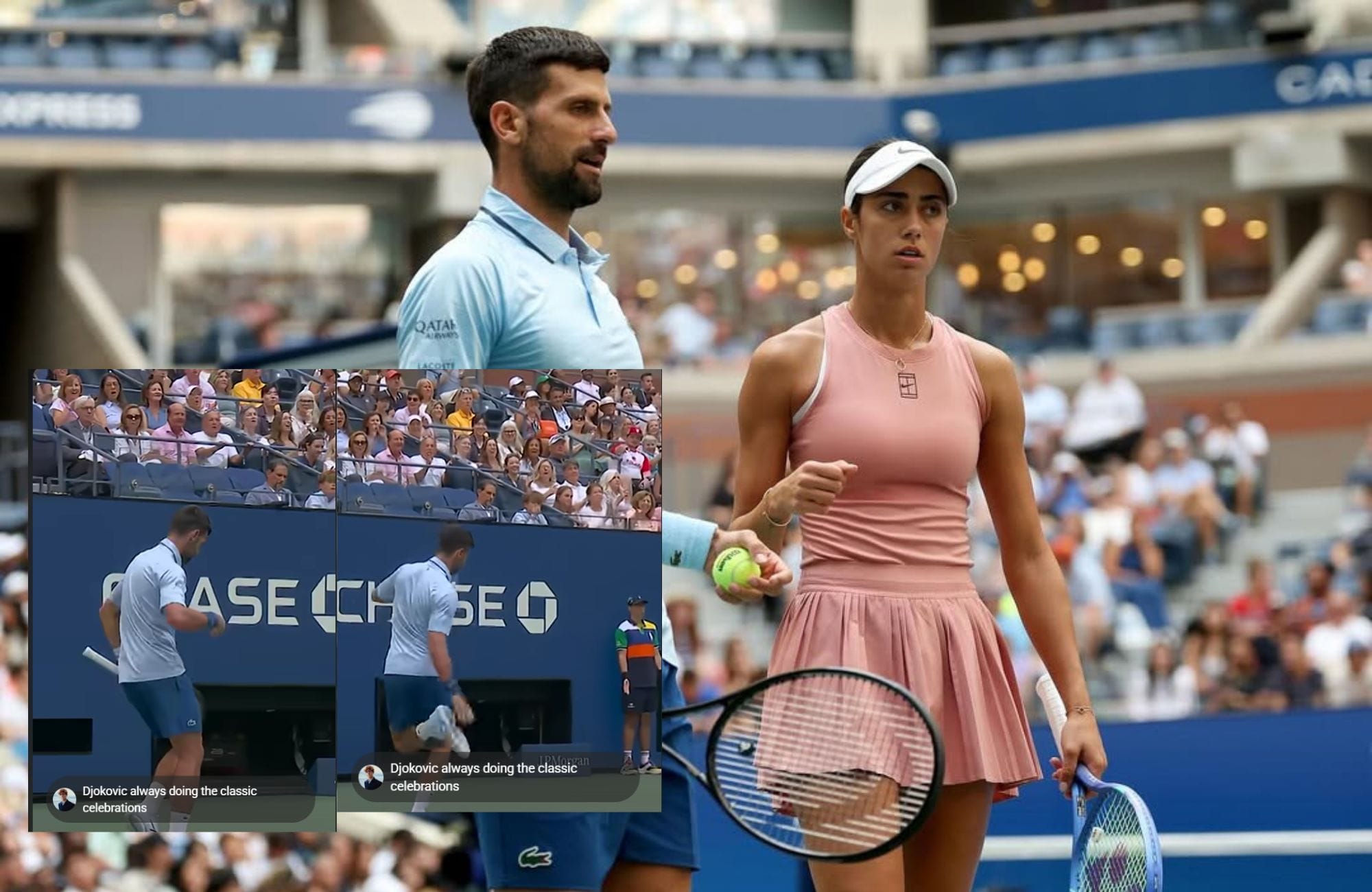 He's got moves! Novak Djokovic celebrates point with cheeky dance at US Open 2025 mixed doubles (Watch Video)