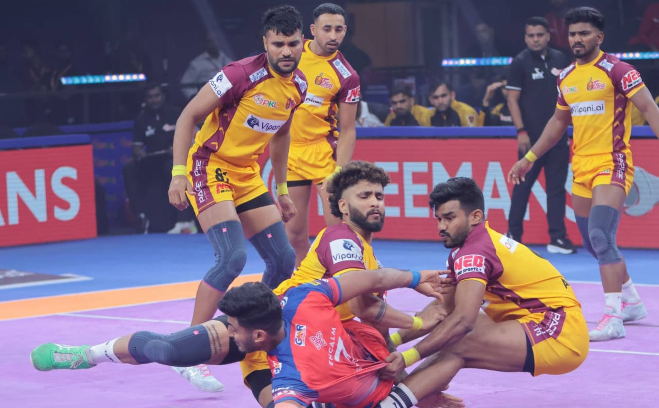 PKL 12: Sumit & Gagan Gowda shine as UP Yoddhas beat Telugu Titans in thrilling encounter