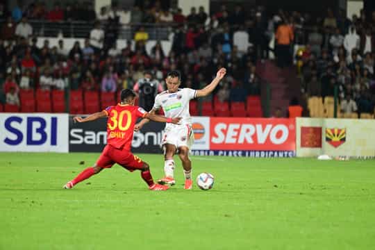 NorthEast United FC back in Durand Cup final with a grinding win over Shillong Lajong