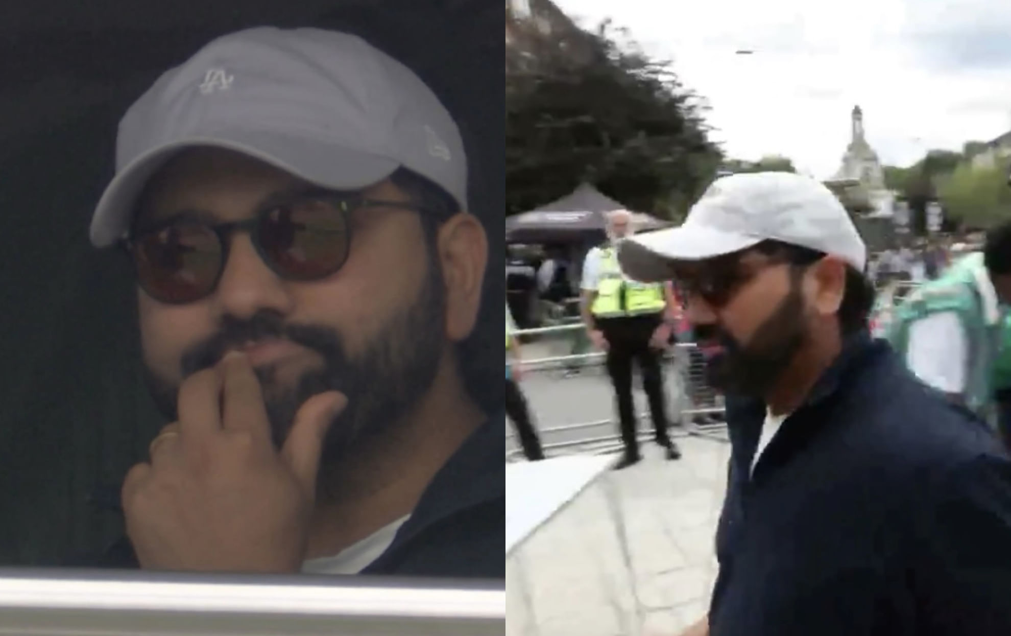 Rohit Sharma at the oval