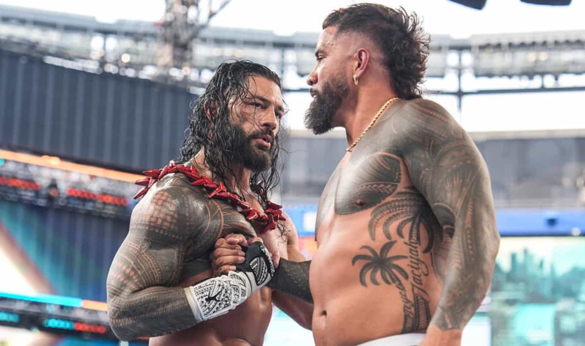 Roman Reigns Jey Uso WWE SummerSlam (1) Raw WrestleMania