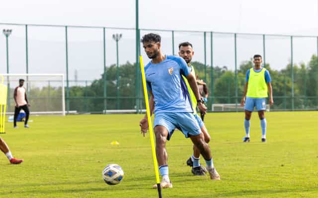 Indian football team Khalid Jamil Alex Saji