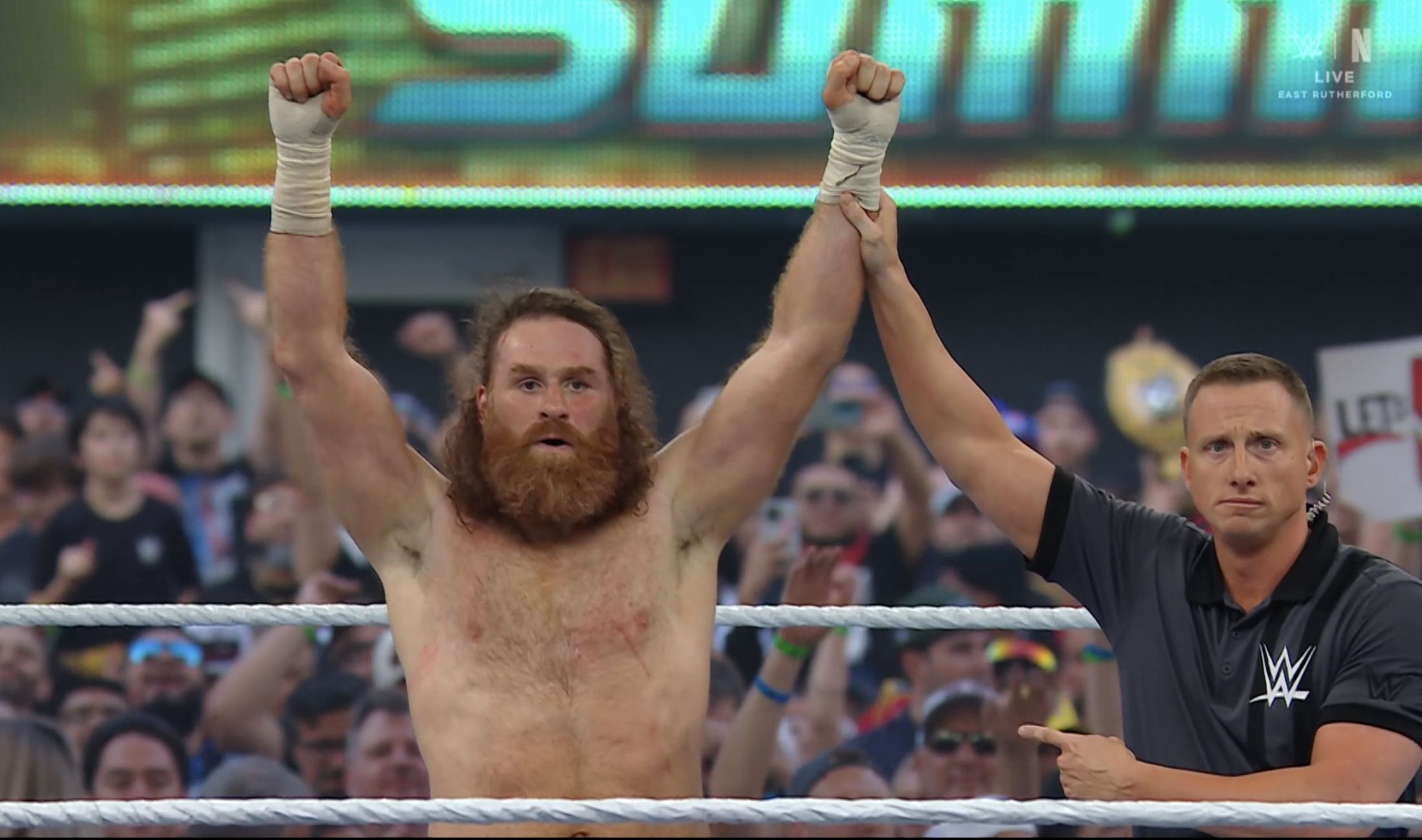 WWE SummerSlam 2025 Results: Sami Zayn pins Karrion Kross!