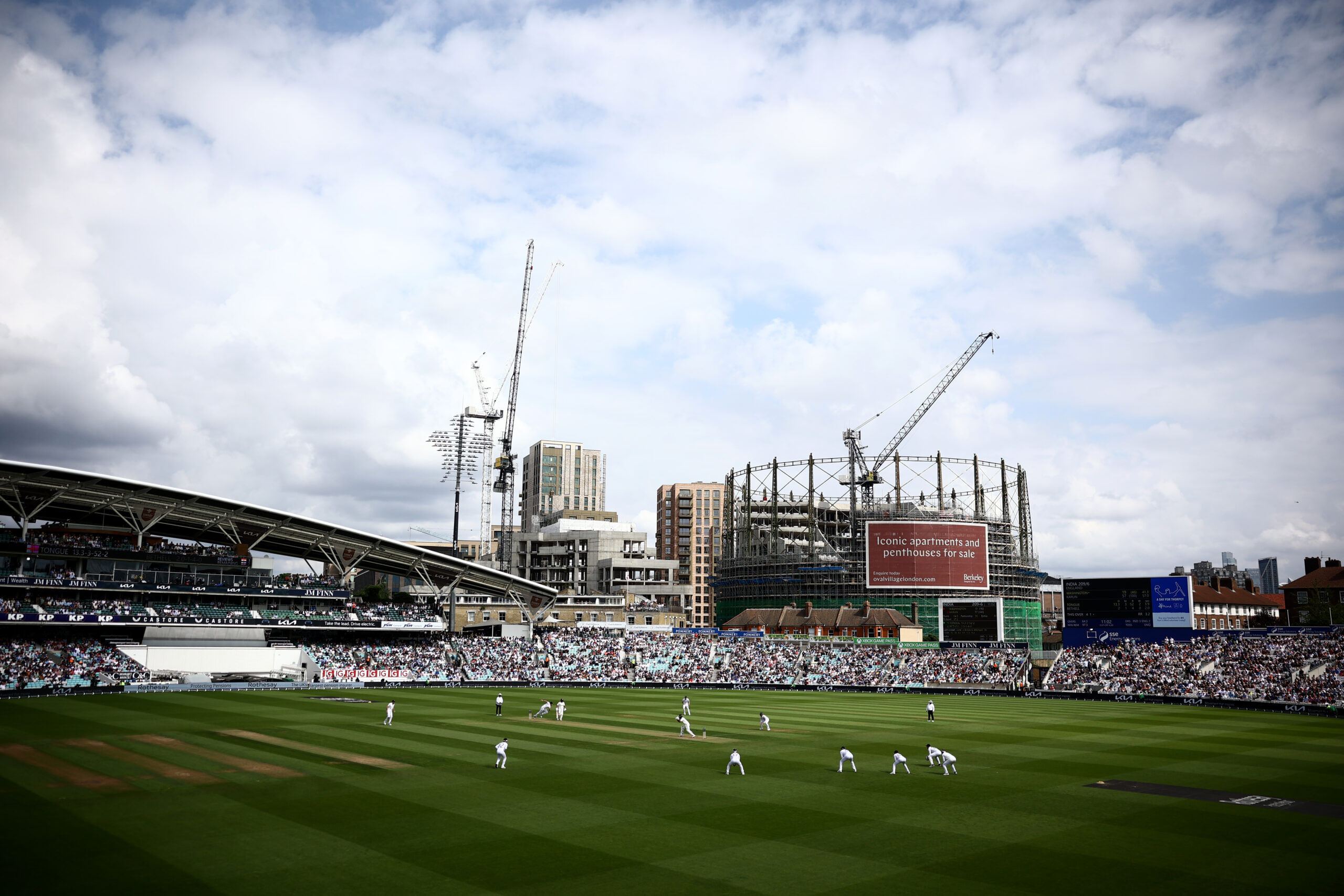 The Oval general view, test cricket