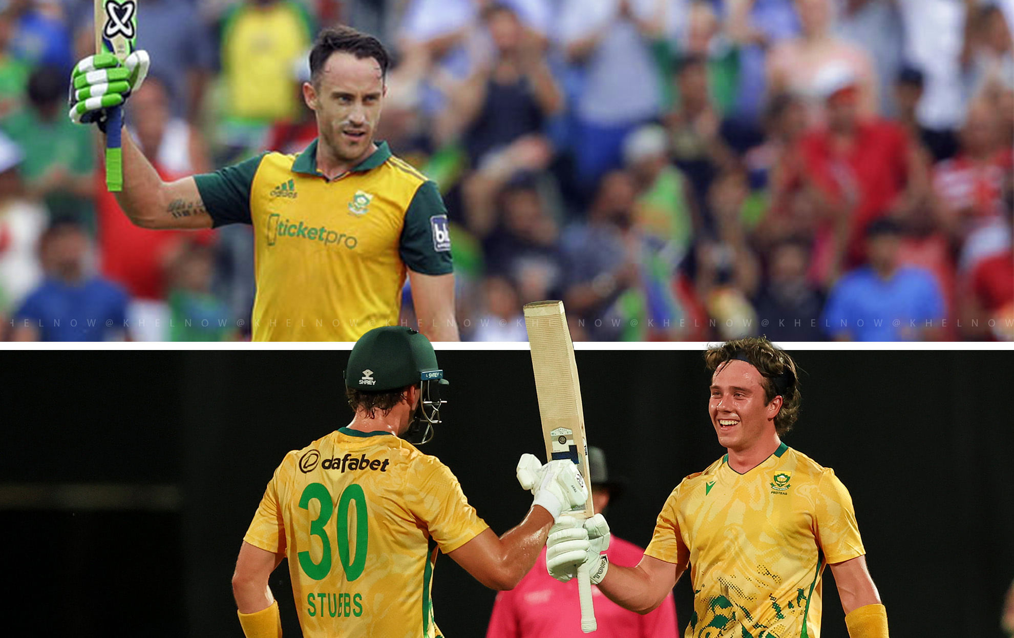 Top 5 highest individual scores by South African batsmen in T20I cricket