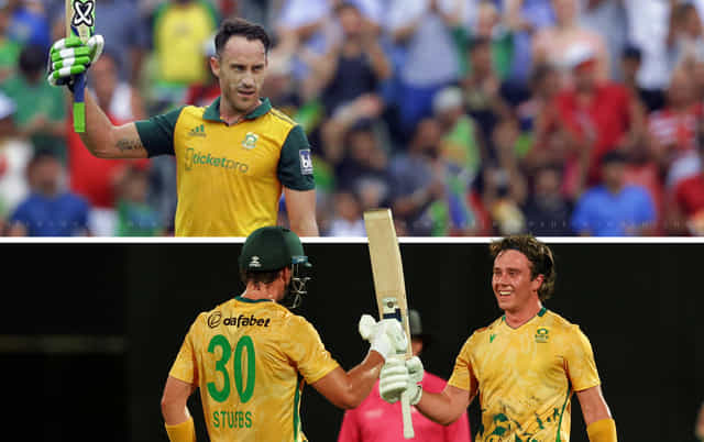 Top 5 highest individual scores by South African batsmen in T20I cricket