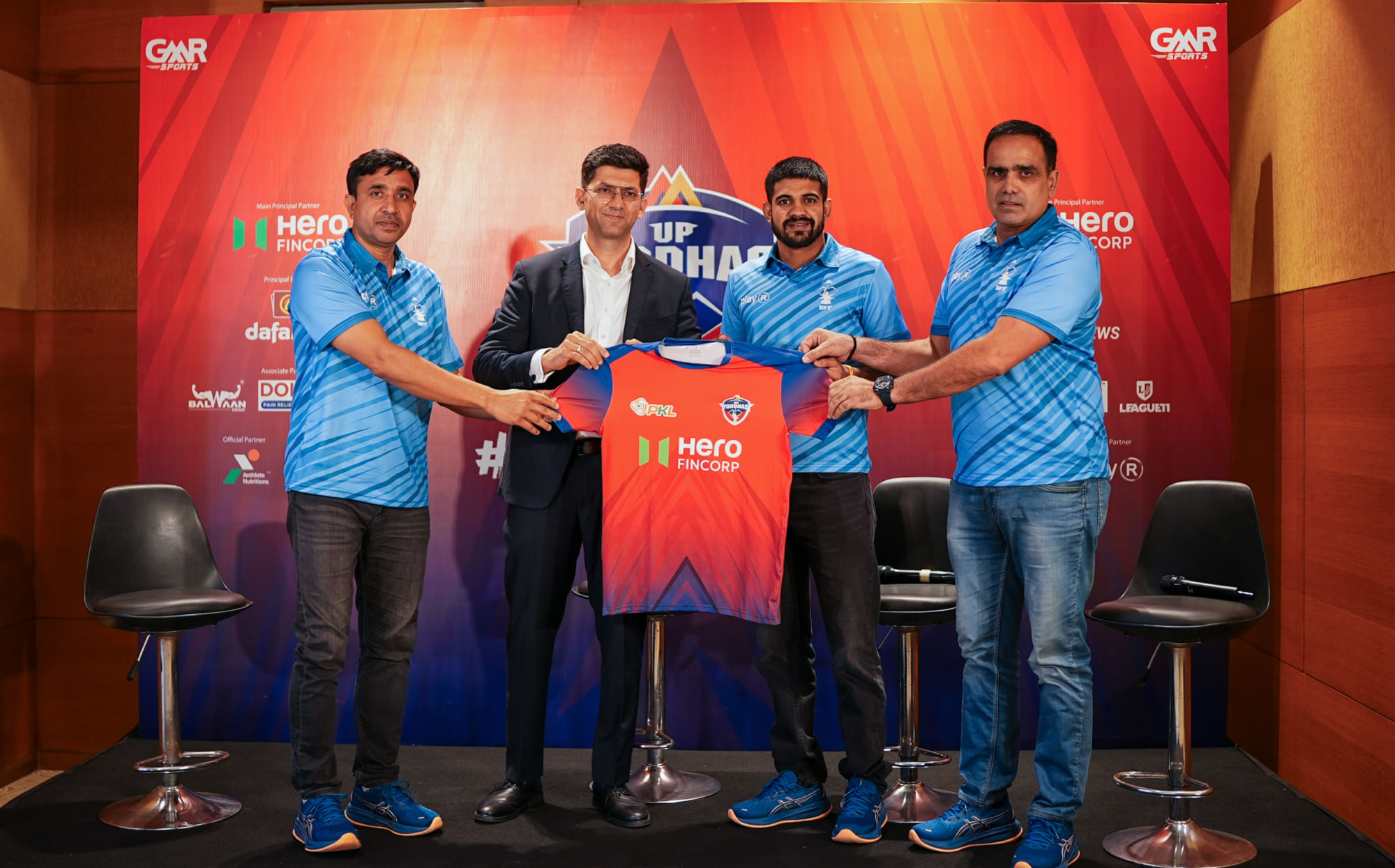 PKL 12: UP Yoddhas unveil new jersey for Pro Kabaddi 2025
