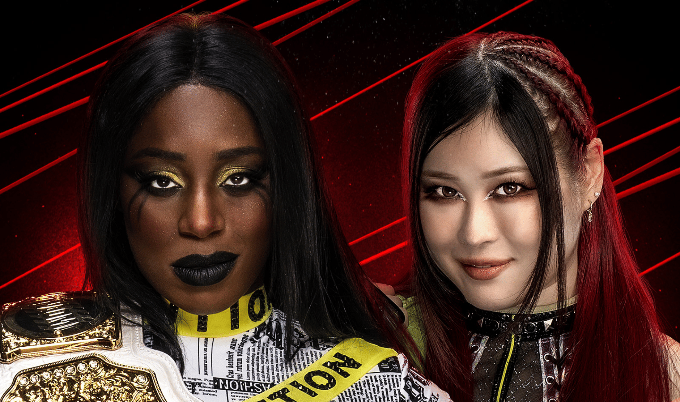 WWE RAW- Naomi & Iyo Sky