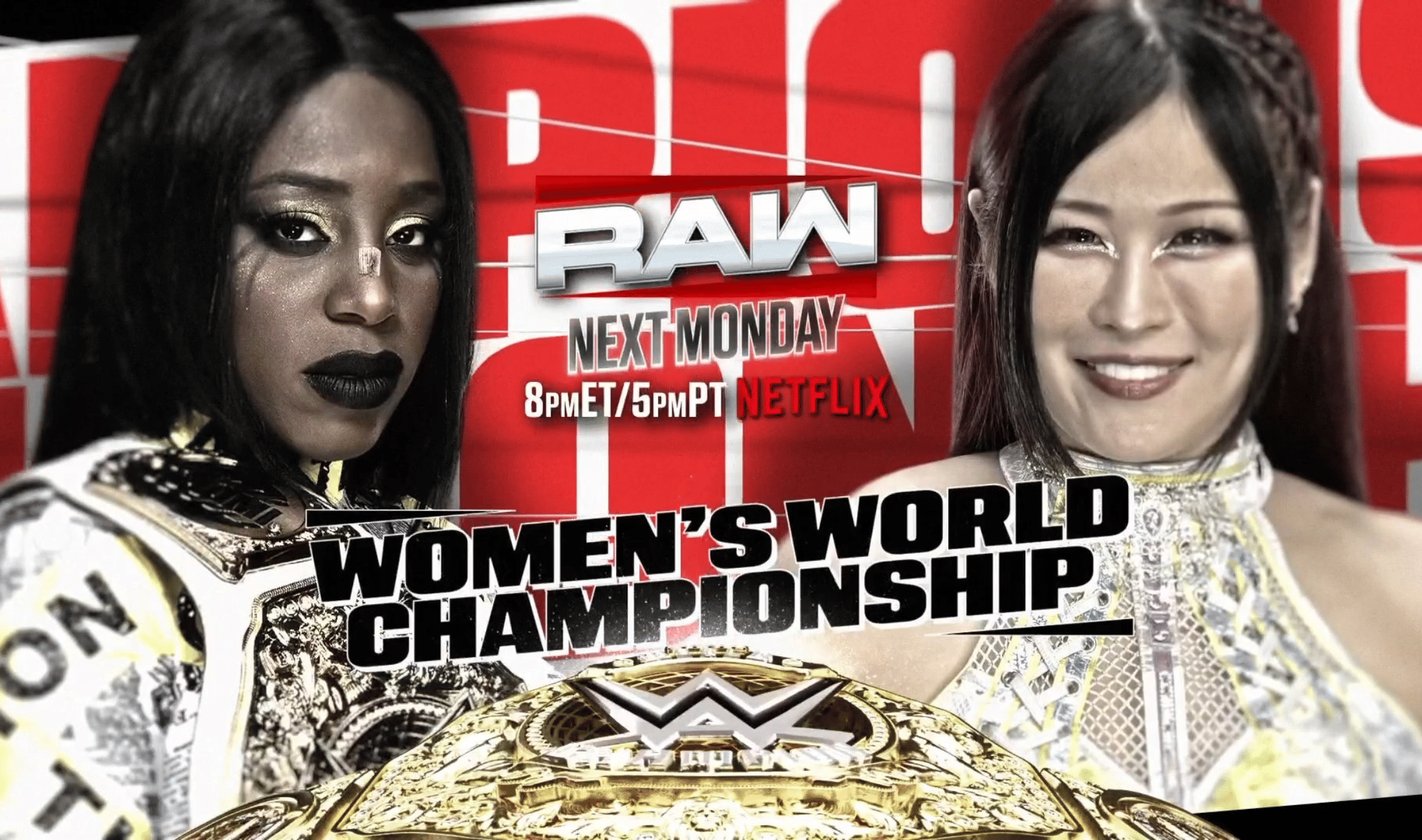 WWE Raw August 11 - Naomi vs Iyo Sky