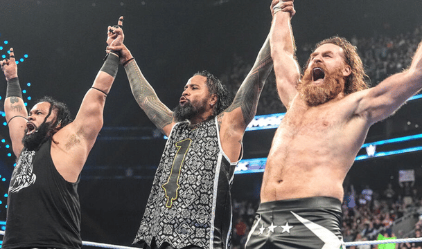 WWE SmackDown August 15 - Sami Zayn, Jimmy Uso & Jacob Fatu