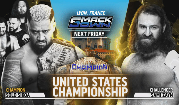 WWE SmackDown August 29- Solo Sikoa & Sami Zayn