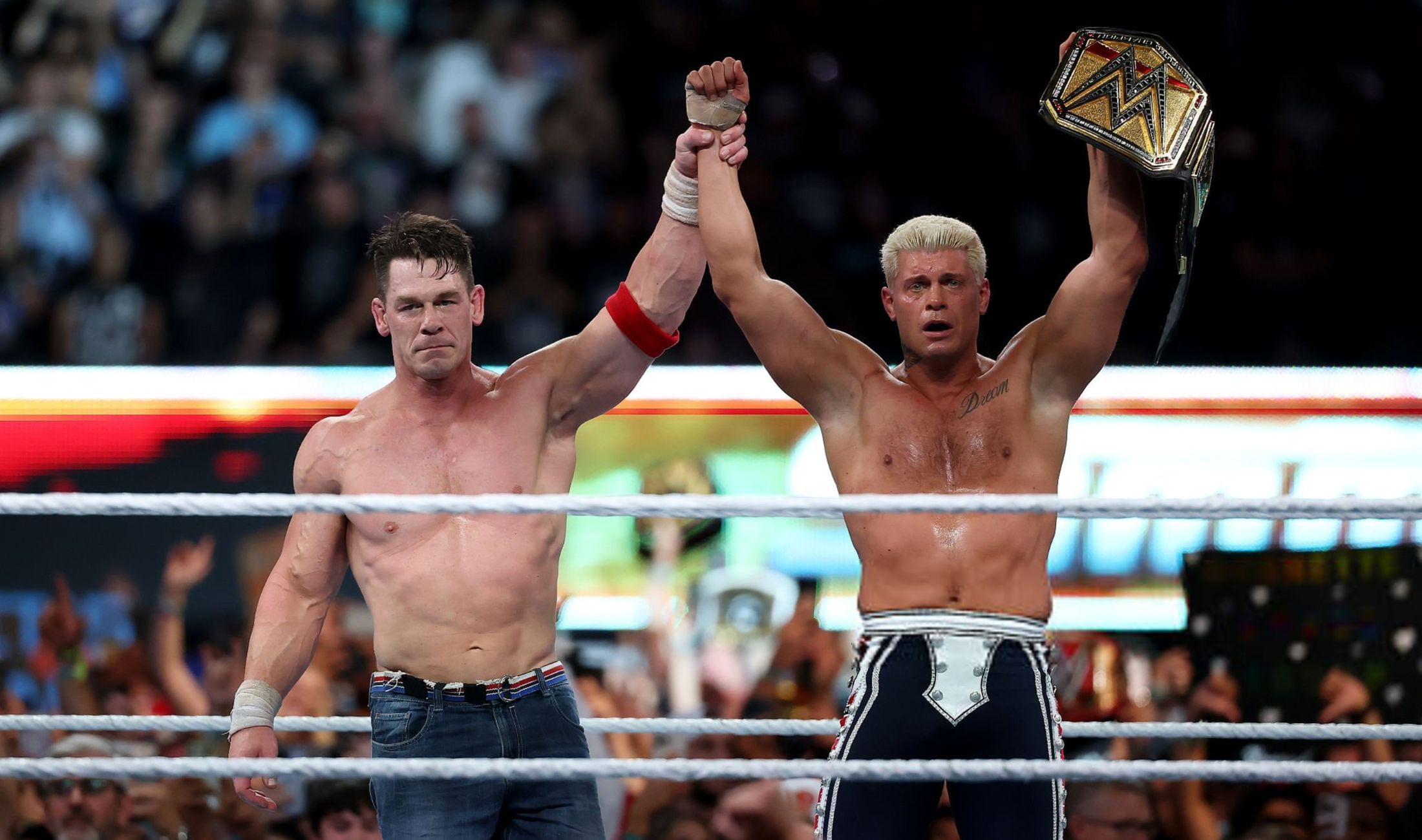 WWE SummerSlam Cody Rhodes John Cena SmackDown