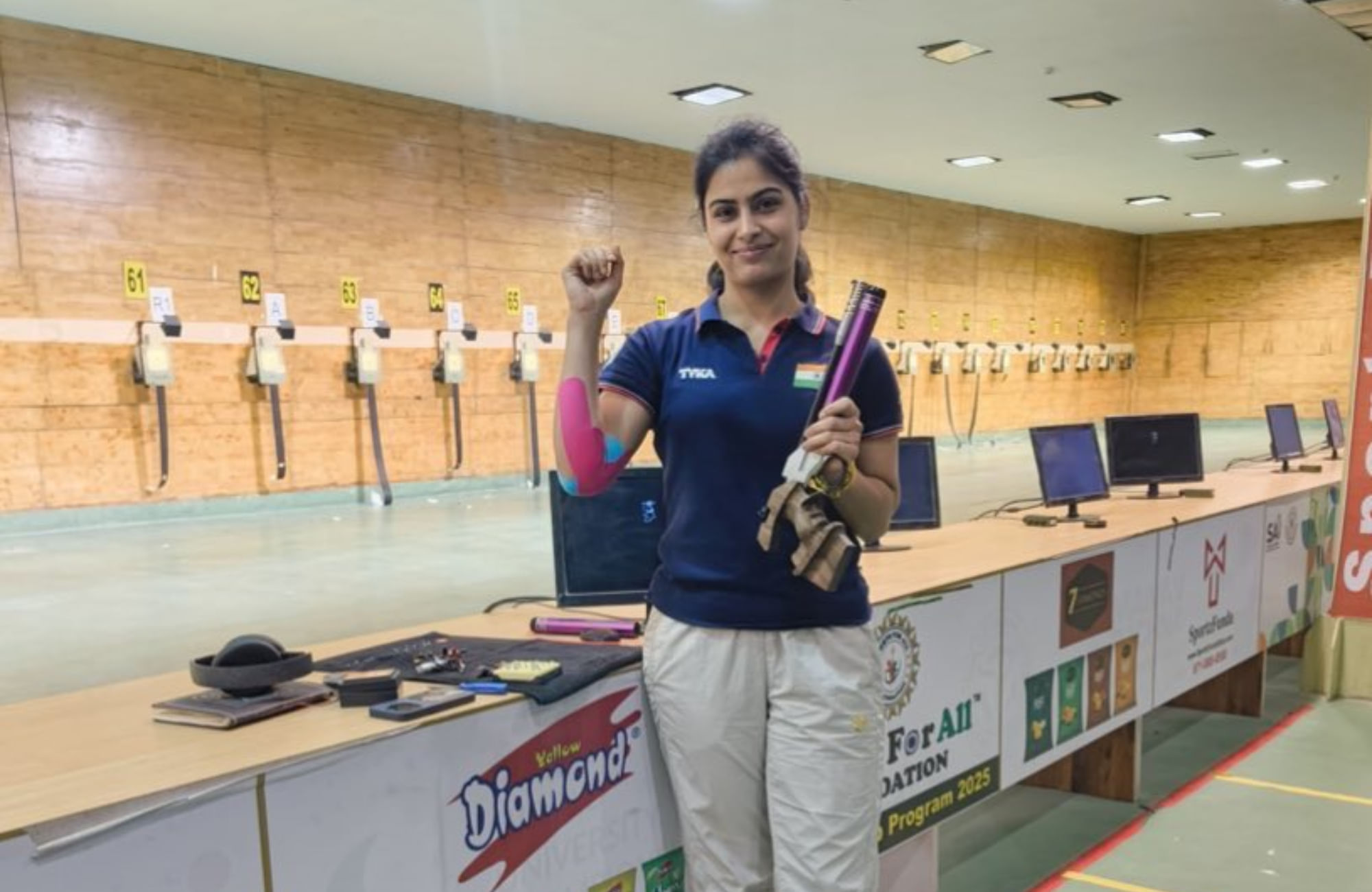 Manu Bhaker Asian Shooting Championship