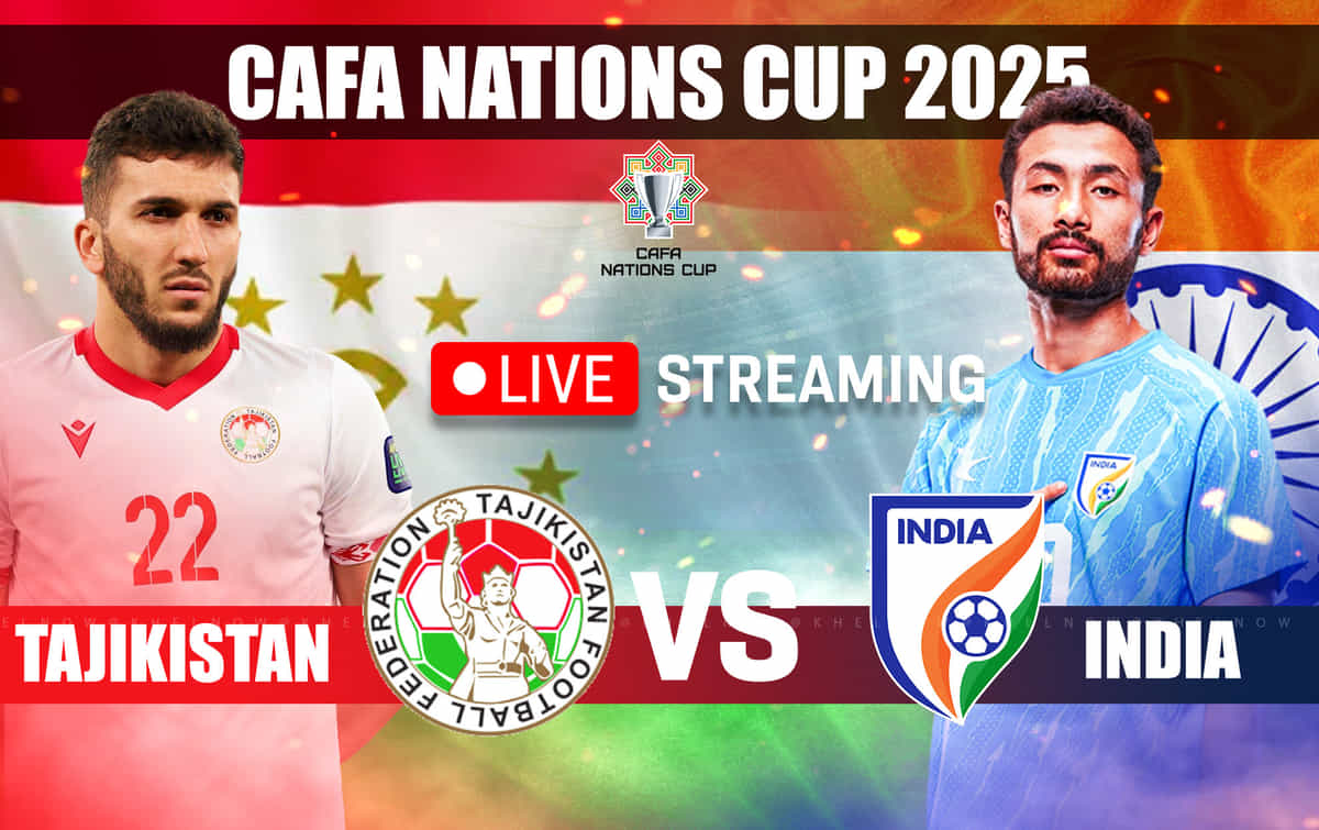 India vs Tajikistan live streaming: When and where to watch CAFA Nations Cup 2025?