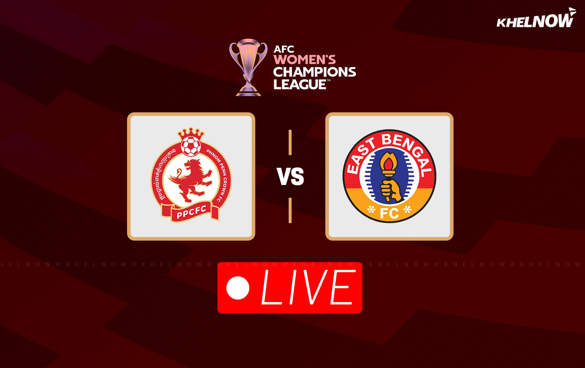 Phnom Penh Crown FC vs East Bengal Live: Follow AFC Women’s Champions League Live