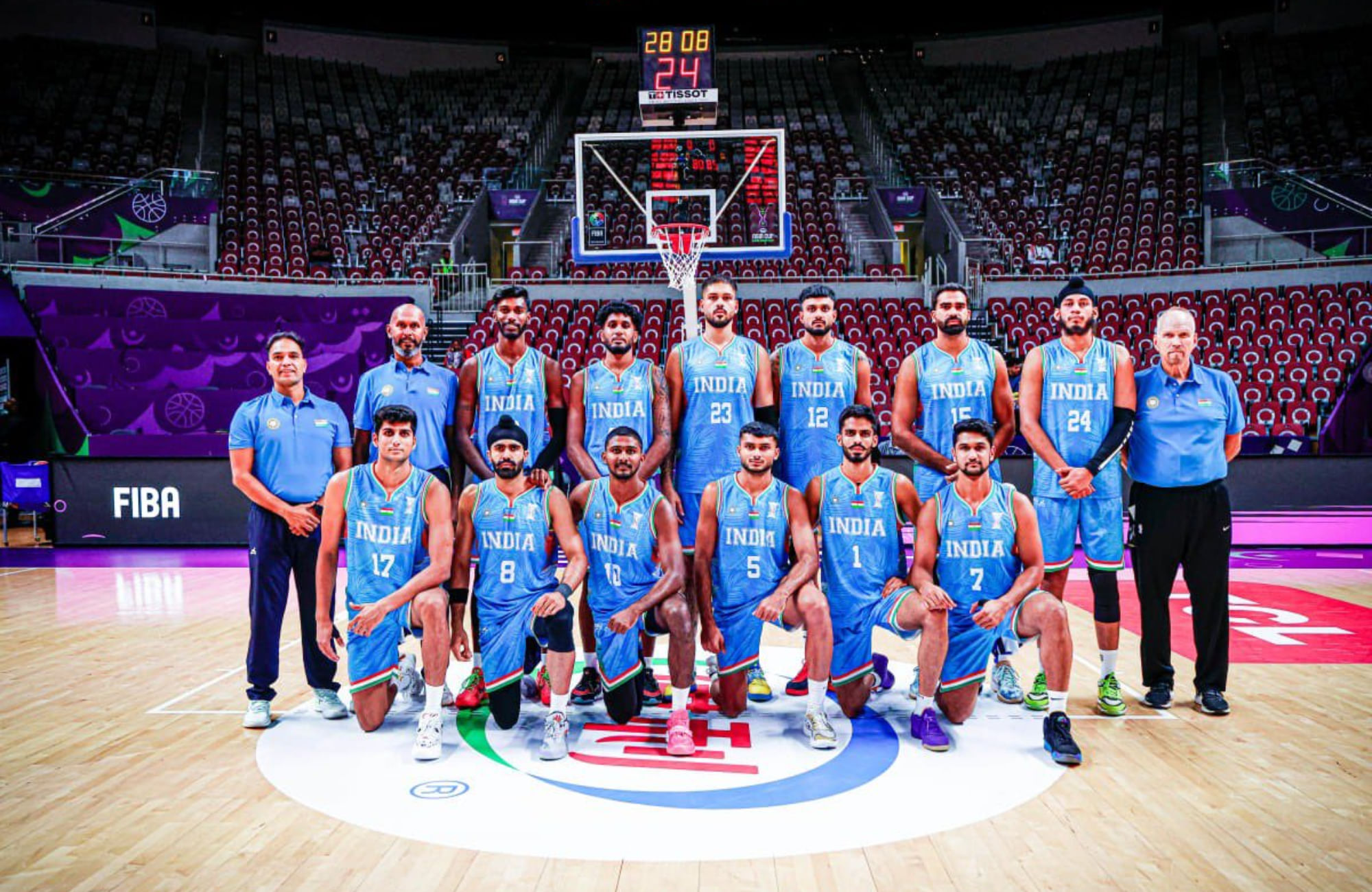 India Basketball FIBA Asia Cup 2025