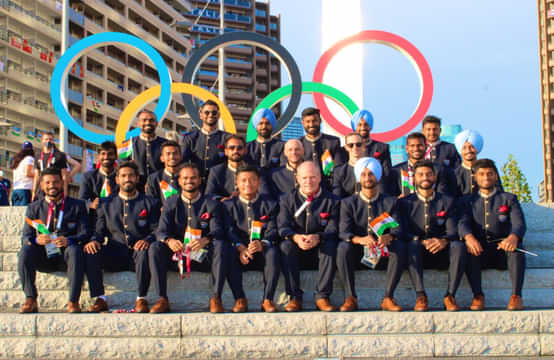 India national men's hockey team at Tokyo Olympics