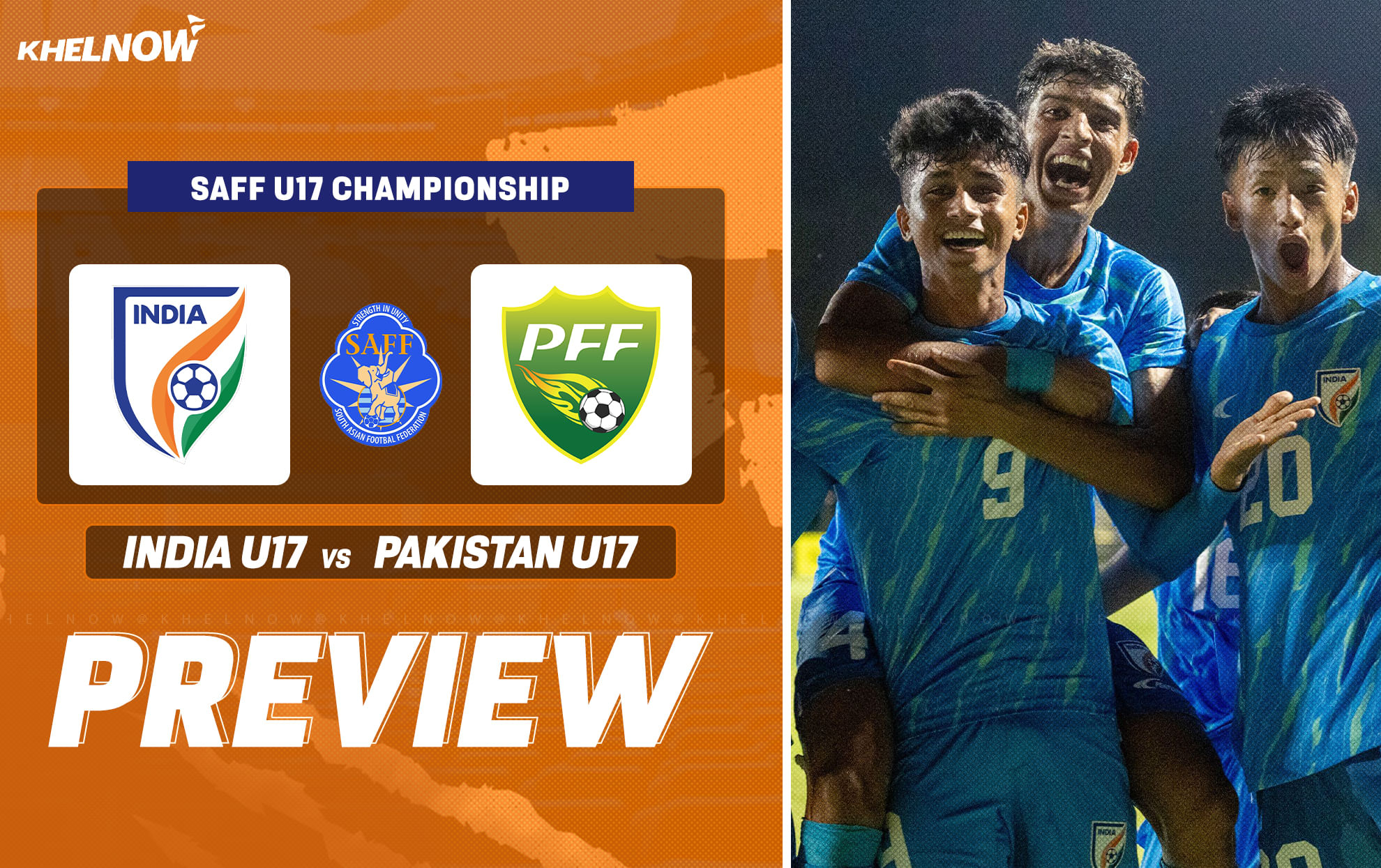 India aim to assert dominance against arch-rivals Pakistan in SAFF U17 Championship 2025