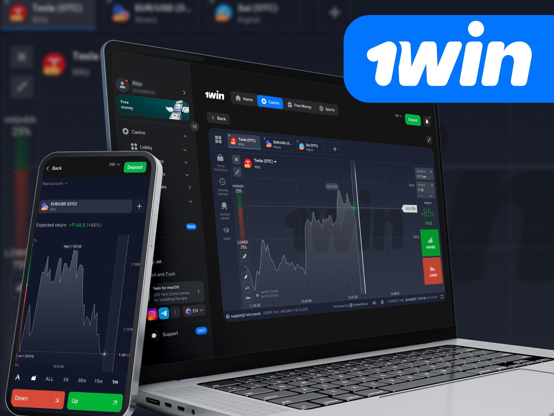 1win and the development of decentralised digital networks