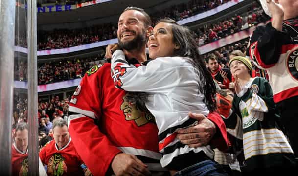 AJ Lee CM Punk WWE