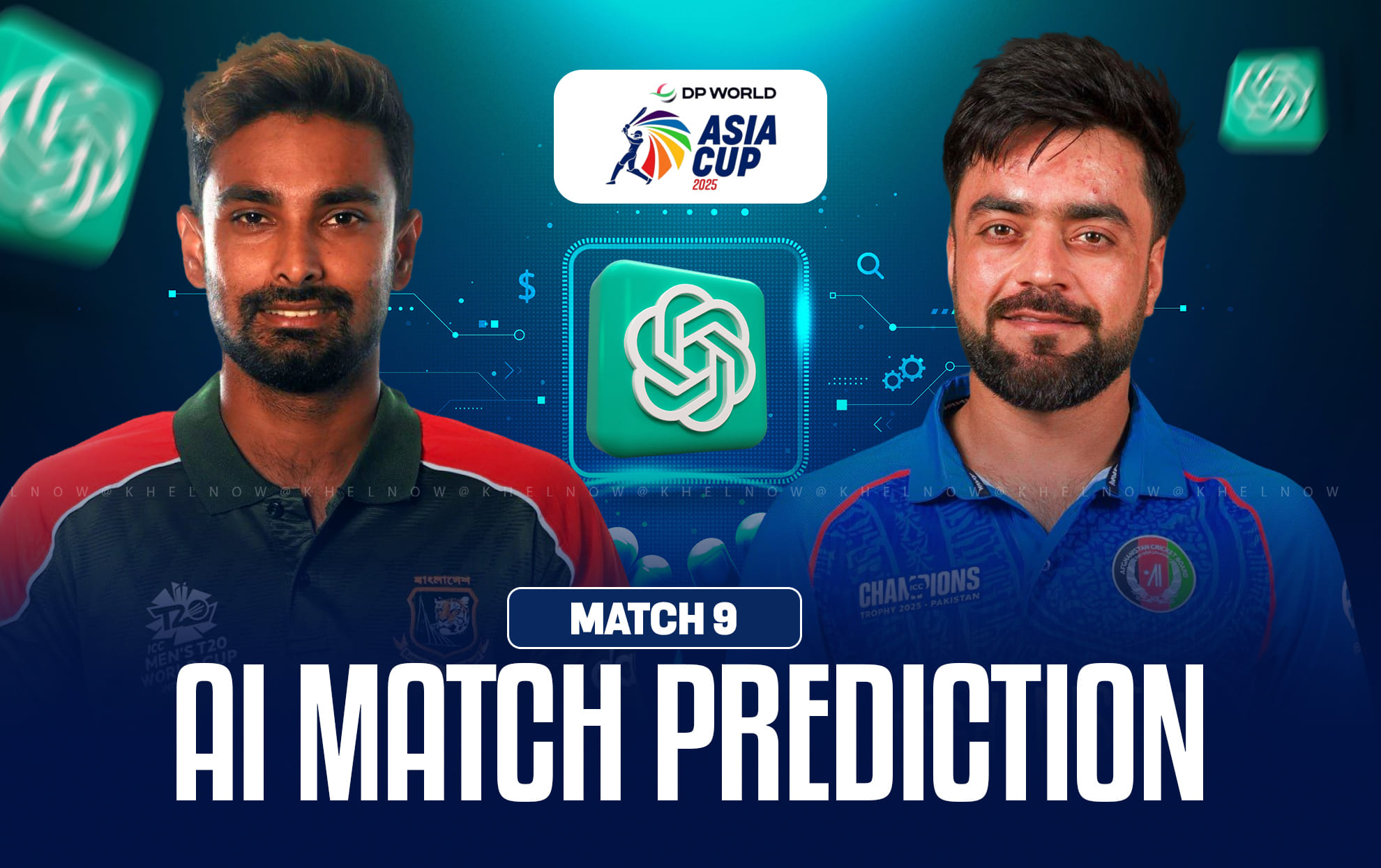 BAN vs AFG Match Prediction: Who will win match 9 of Asia Cup 2025? AI Prediction