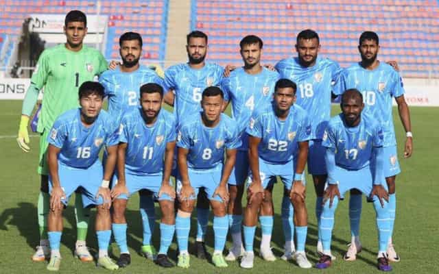 How can the Indian football team line up against Oman in CAFA Nations Cup 2025?