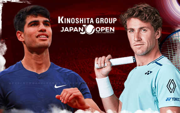 Carlos Alcaraz vs Casper Ruud prediction, betting tips & odds, head-to-head, preview: Japan Open 2025