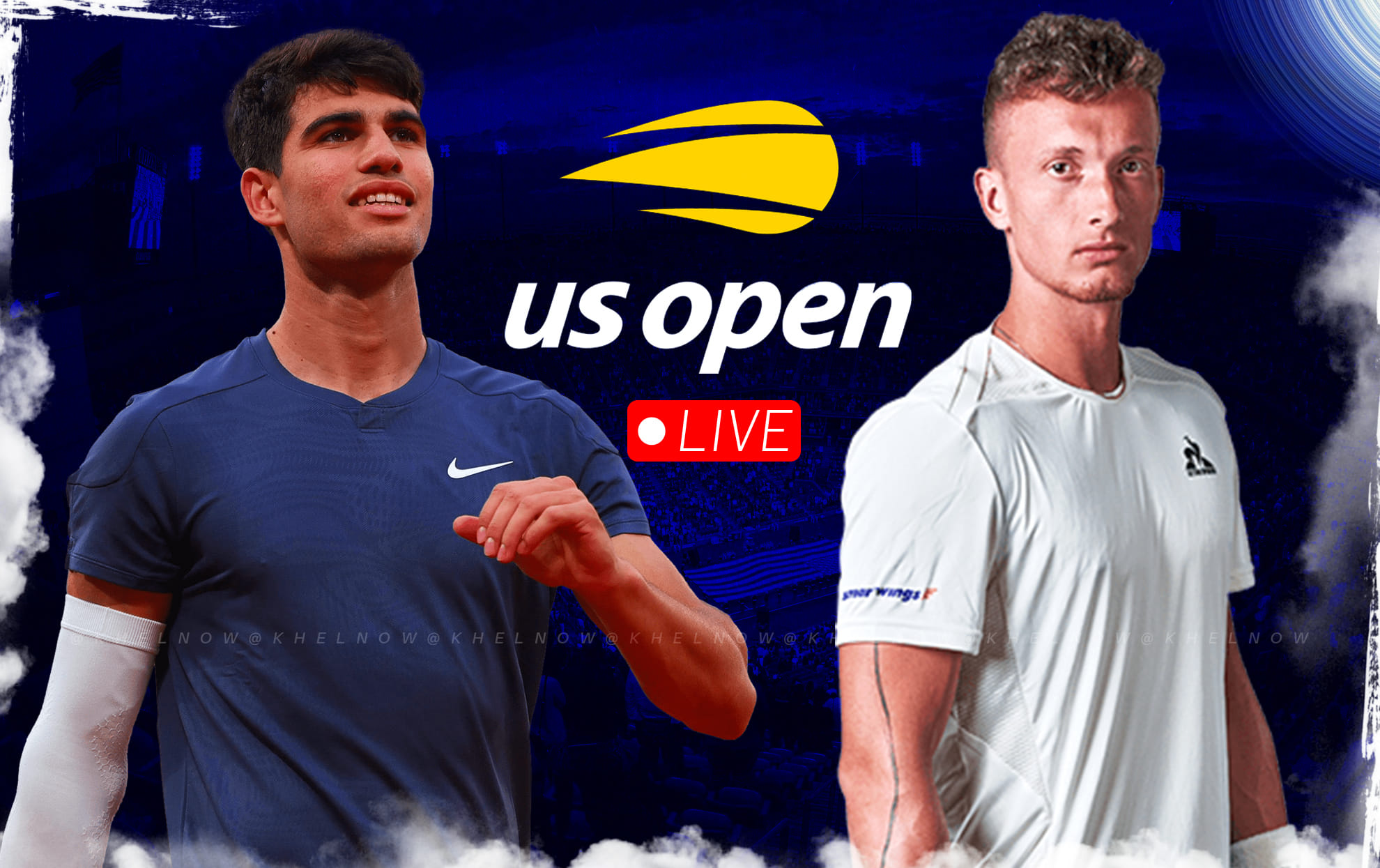 Where & how to watch Carlos Alcaraz vs Jiri Lehecka; US Open 2025 quarter-final match?
