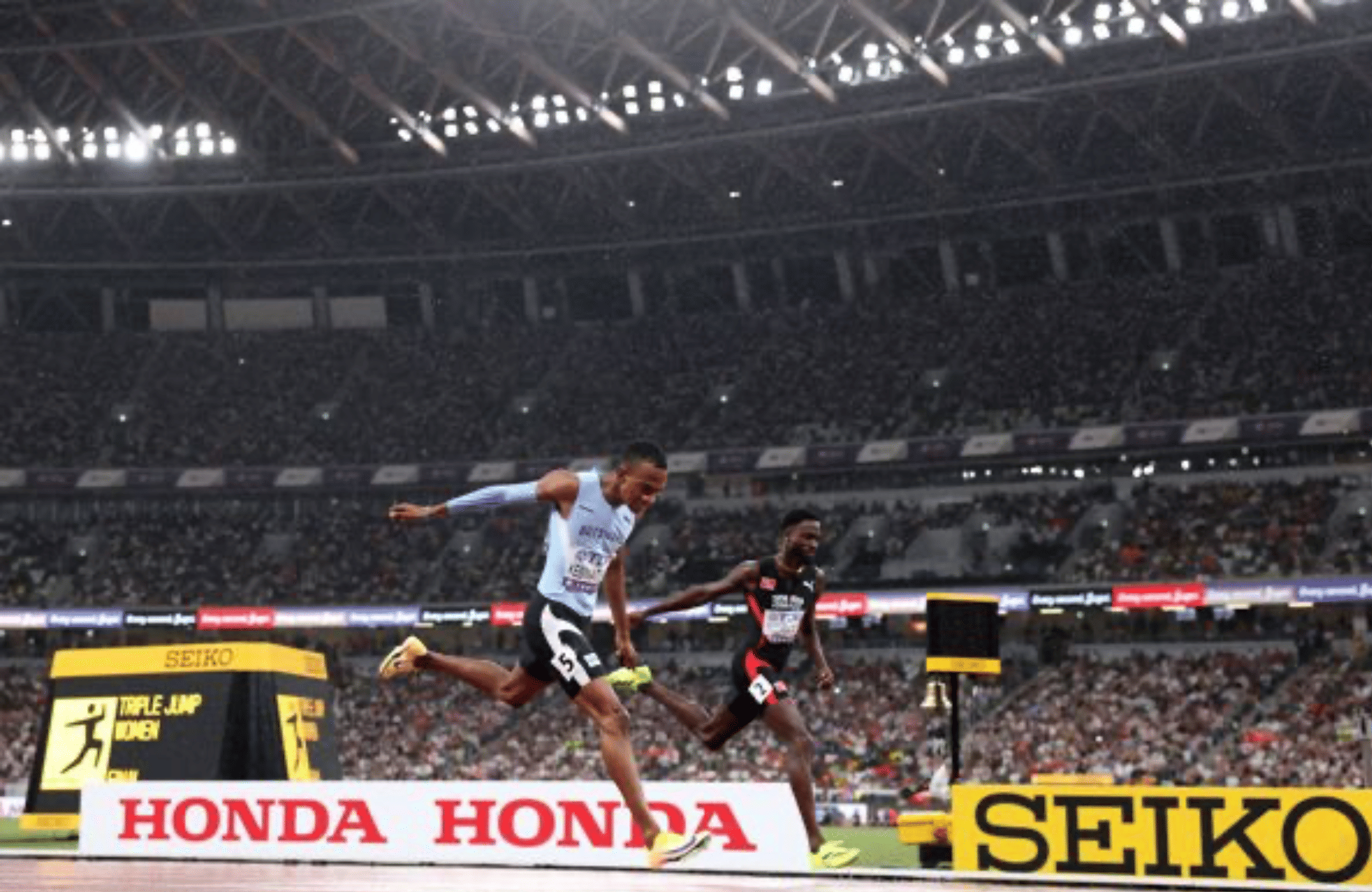 Collen Kebinatshipi makes history with 400m gold at World Athletics Championships 2025