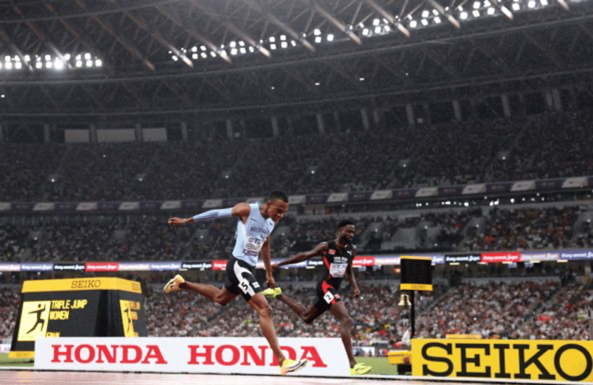Collen Kebinatshipi makes history with 400m gold at World Athletics Championships 2025