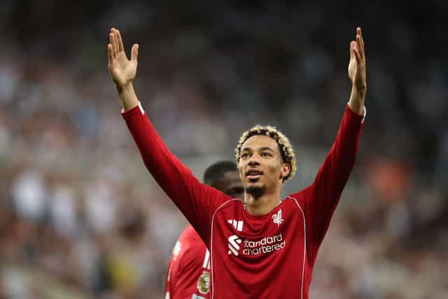 Hugo Ekitike of Liverpool Premier League