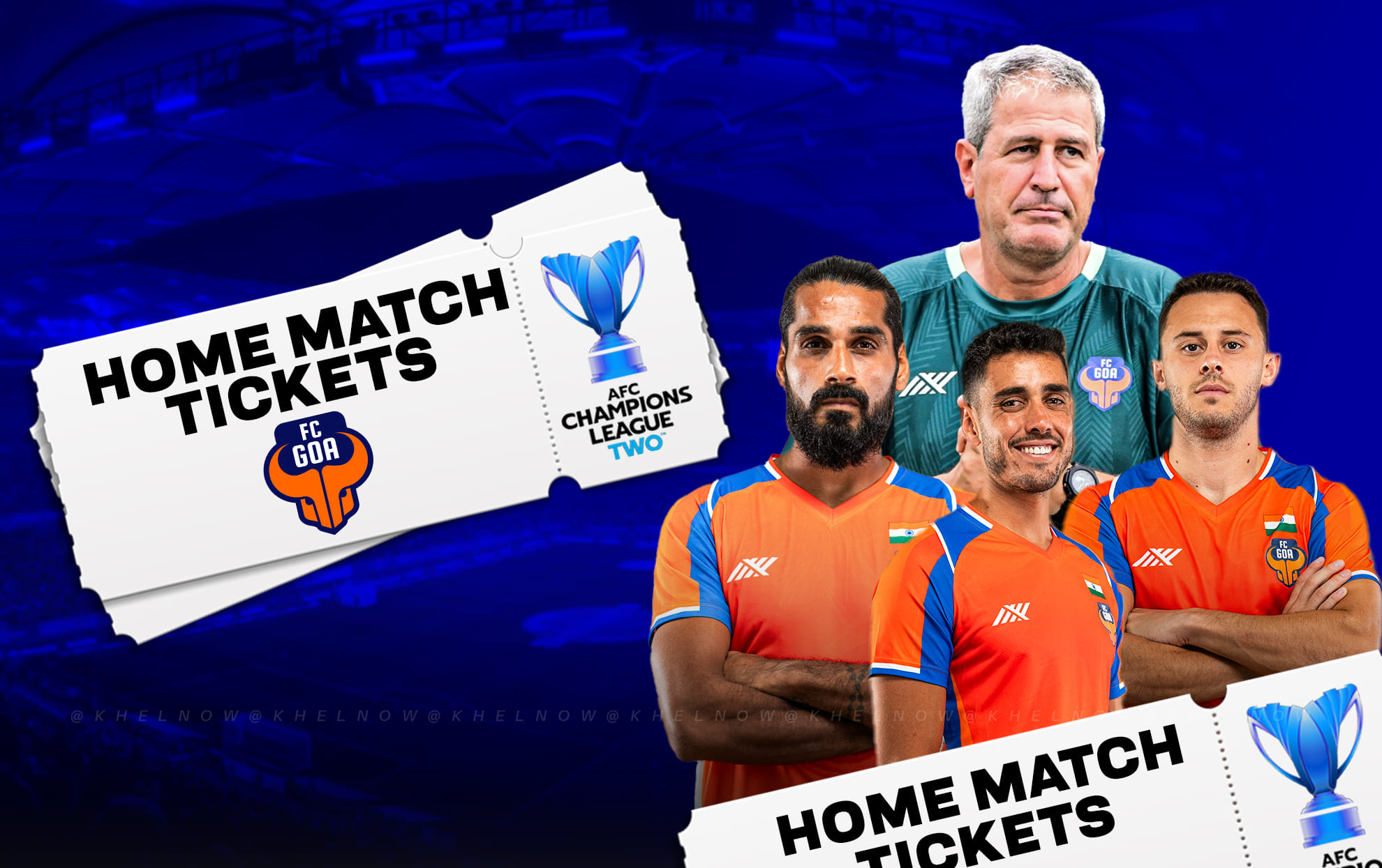 Where and how to buy FC Goa's AFC Champions League Two match tickets?