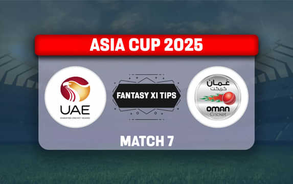UAE vs OMN Dream11 Prediction, Best Dream11 Playing XI, Today Match 7, Asia Cup 2025