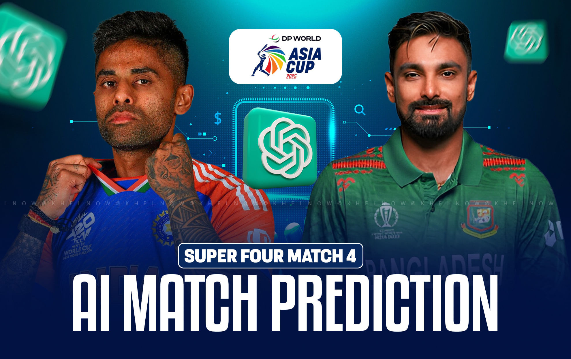 IND vs BAN Match Prediction: Who will win Super Four match 4 of Asia Cup 2025? AI Prediction