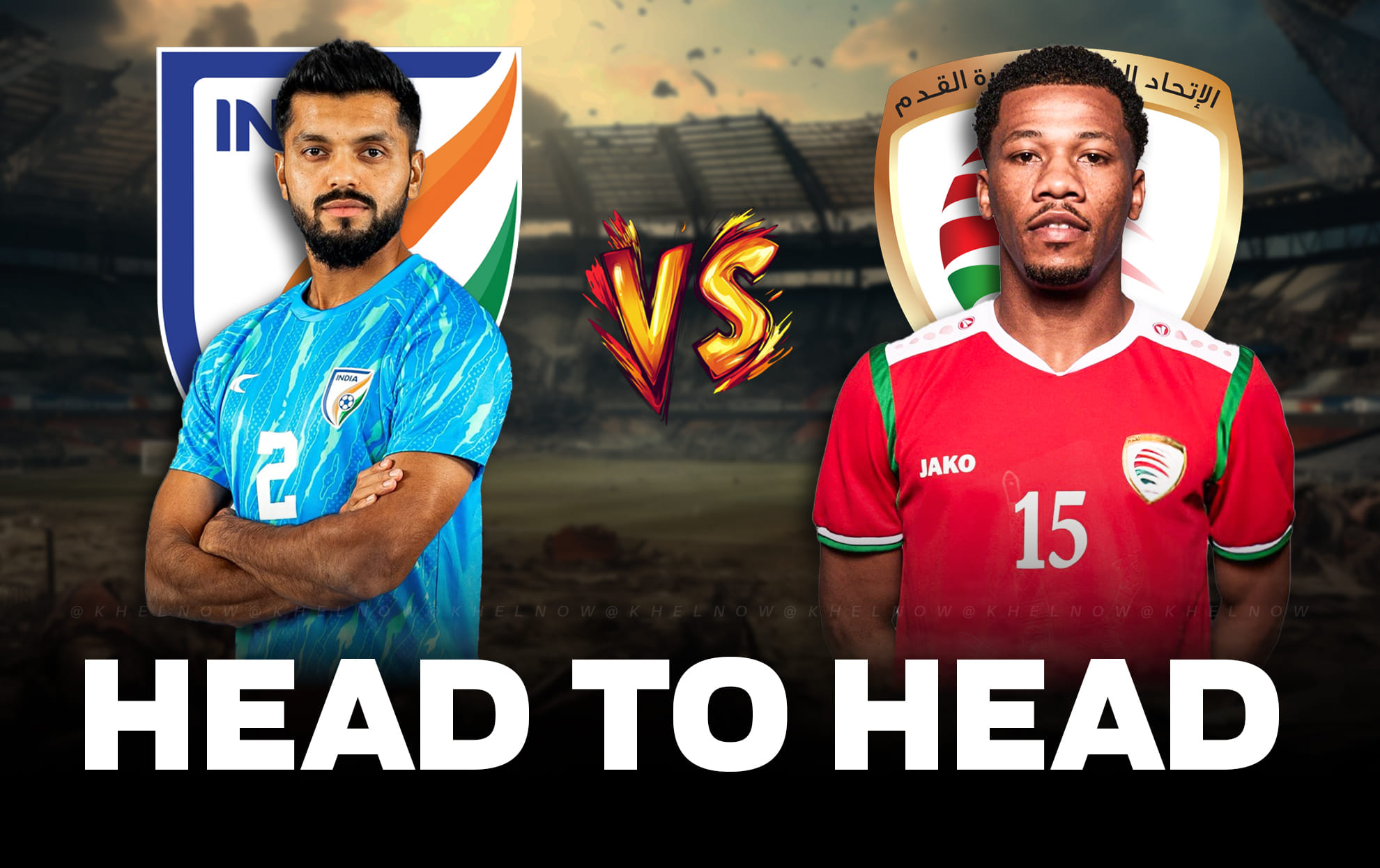 Oman vs India: All time Head to head record