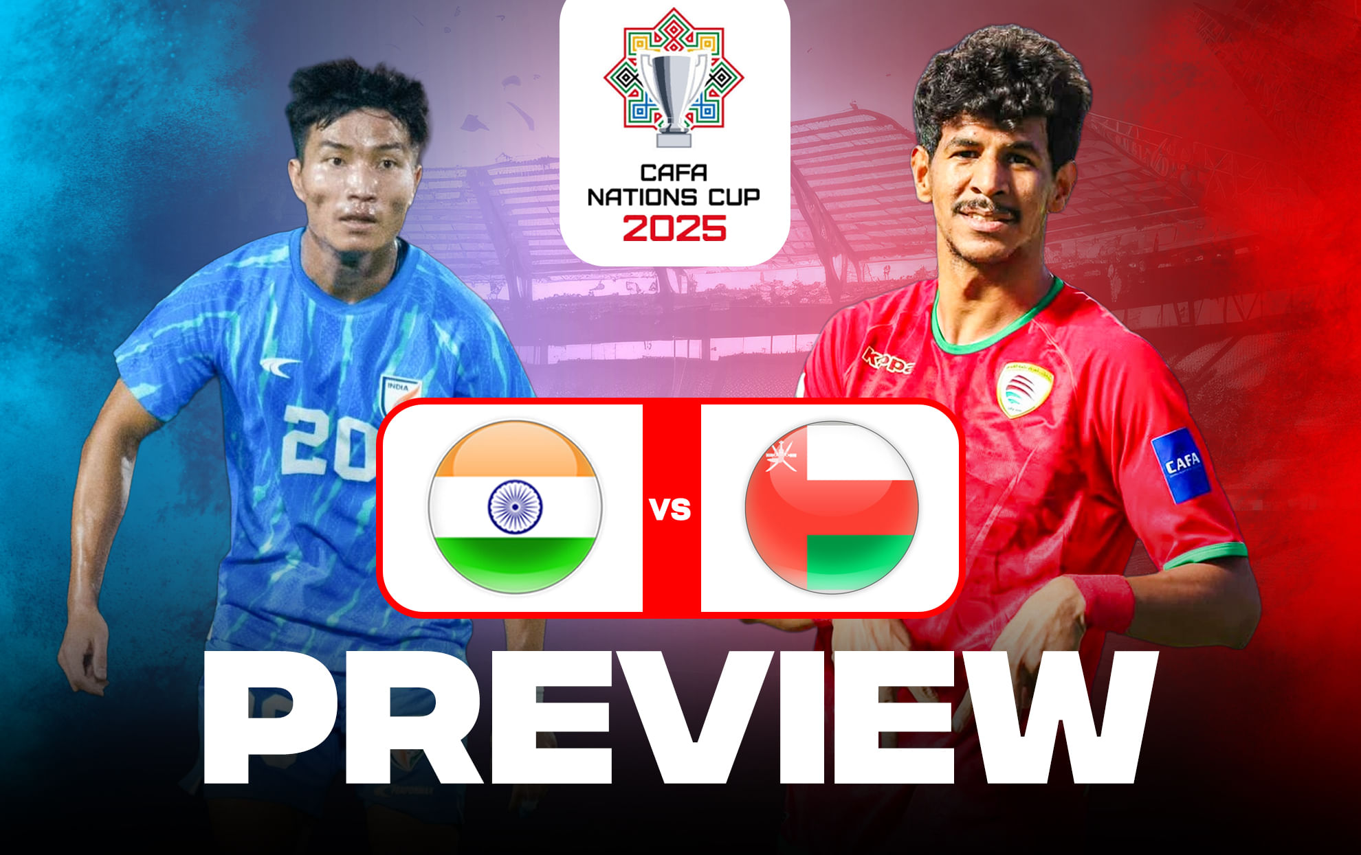 India up for third-place face off against Oman in CAFA Nations Cup 2025