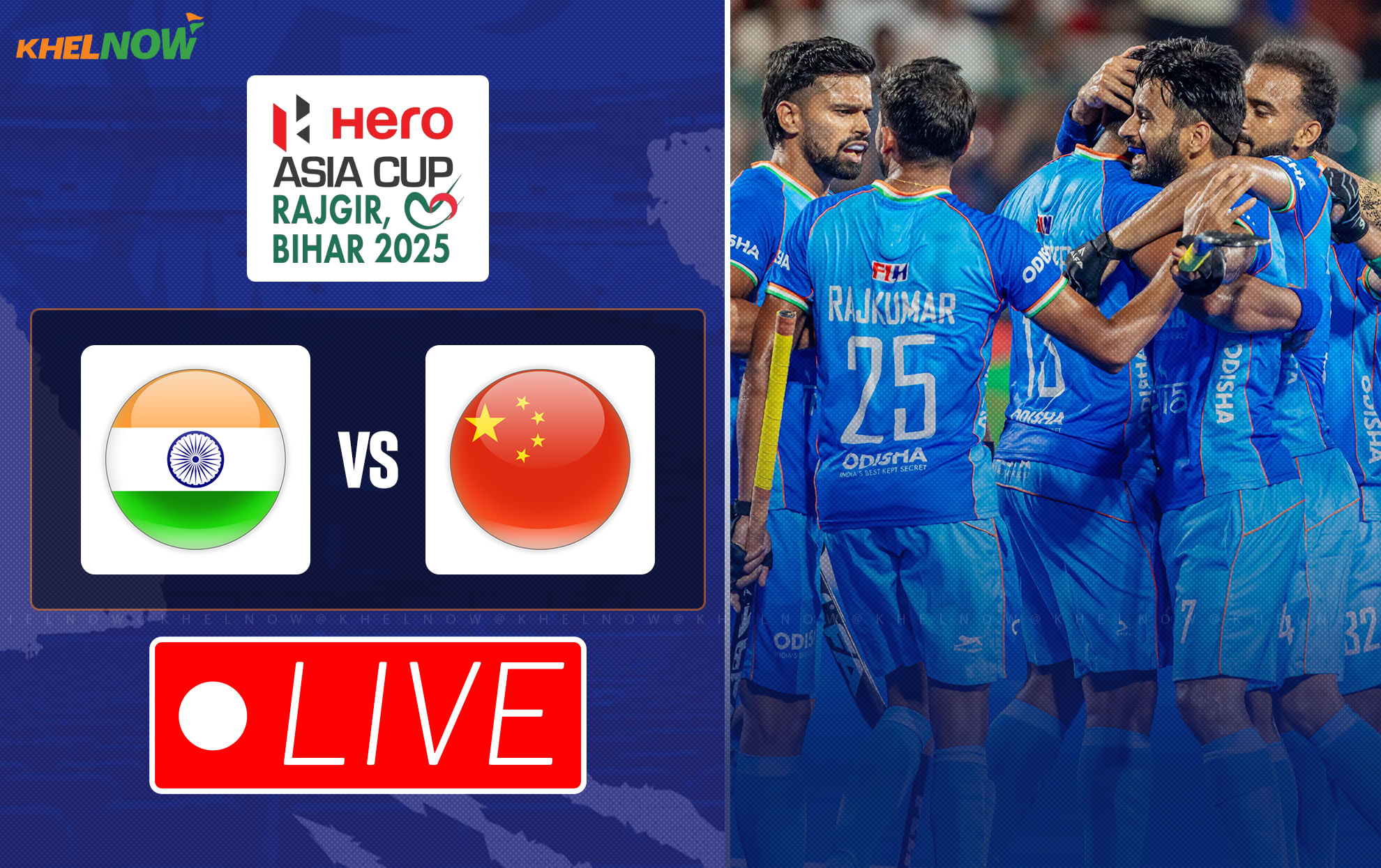 India vs China Live Updates, Men's Hockey Asia Cup 2025 Super 4s